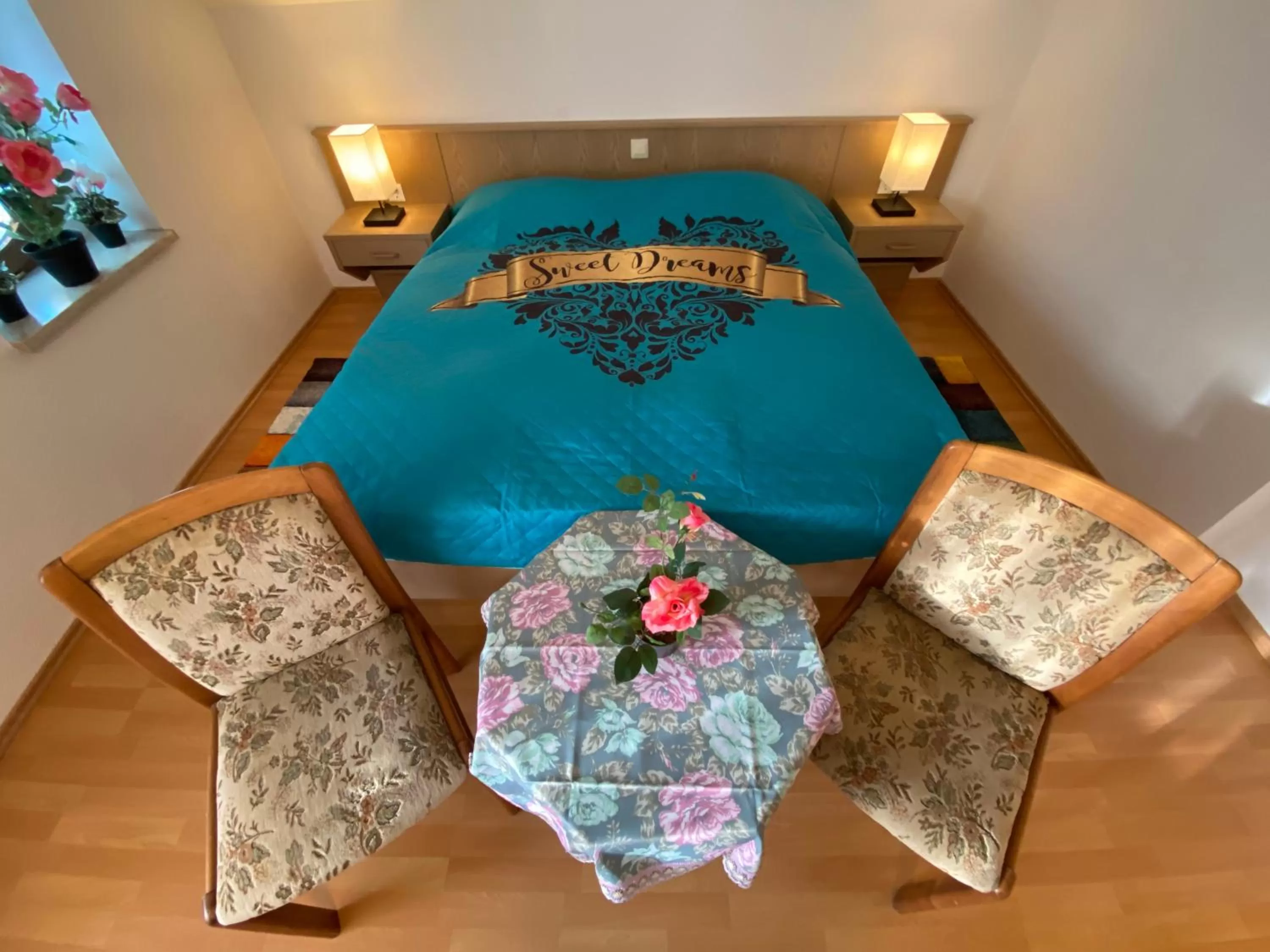 Seating area in Hotel Bielatal