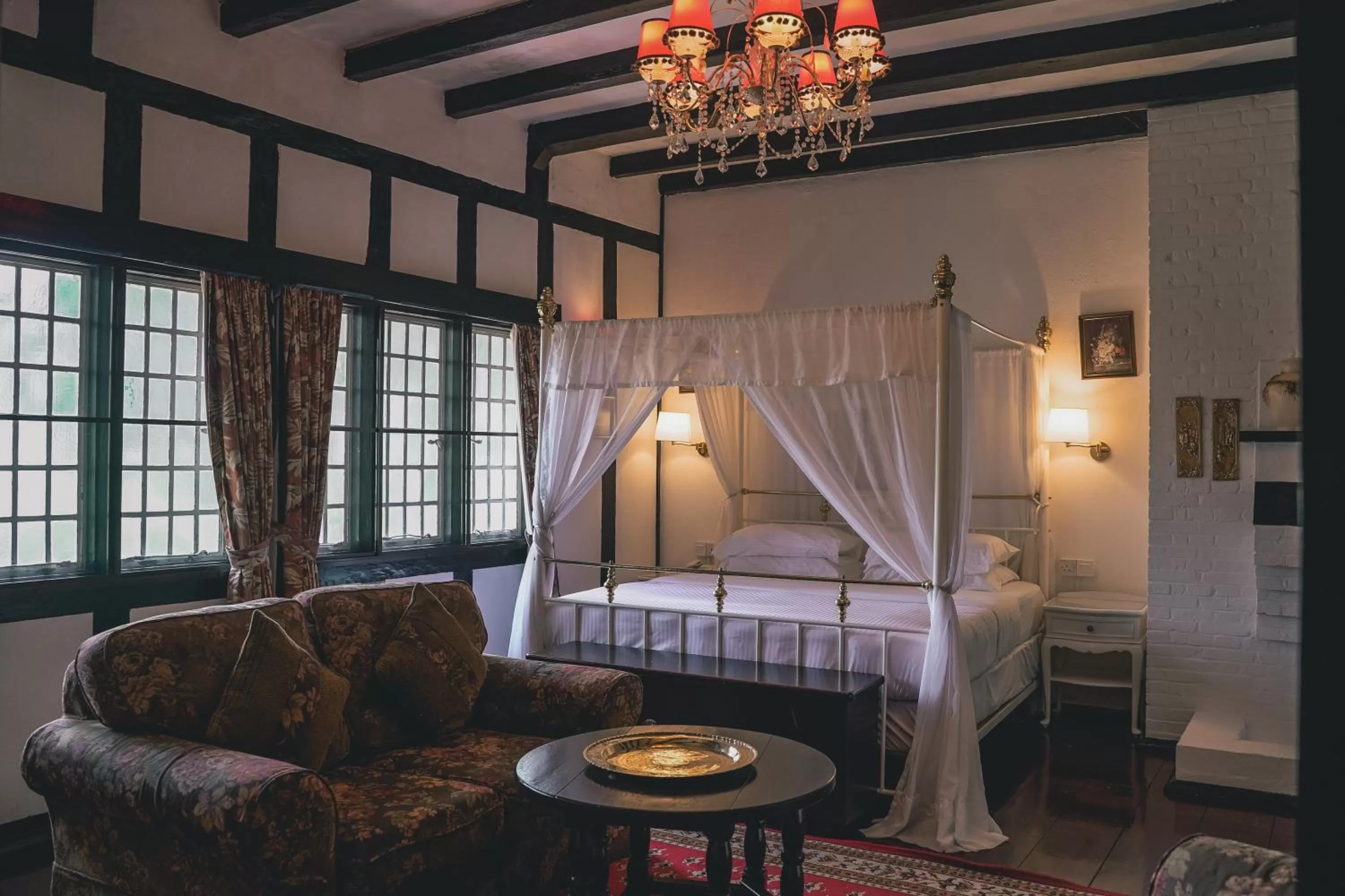 Bed in The Smokehouse Hotel & Restaurant Cameron Highlands