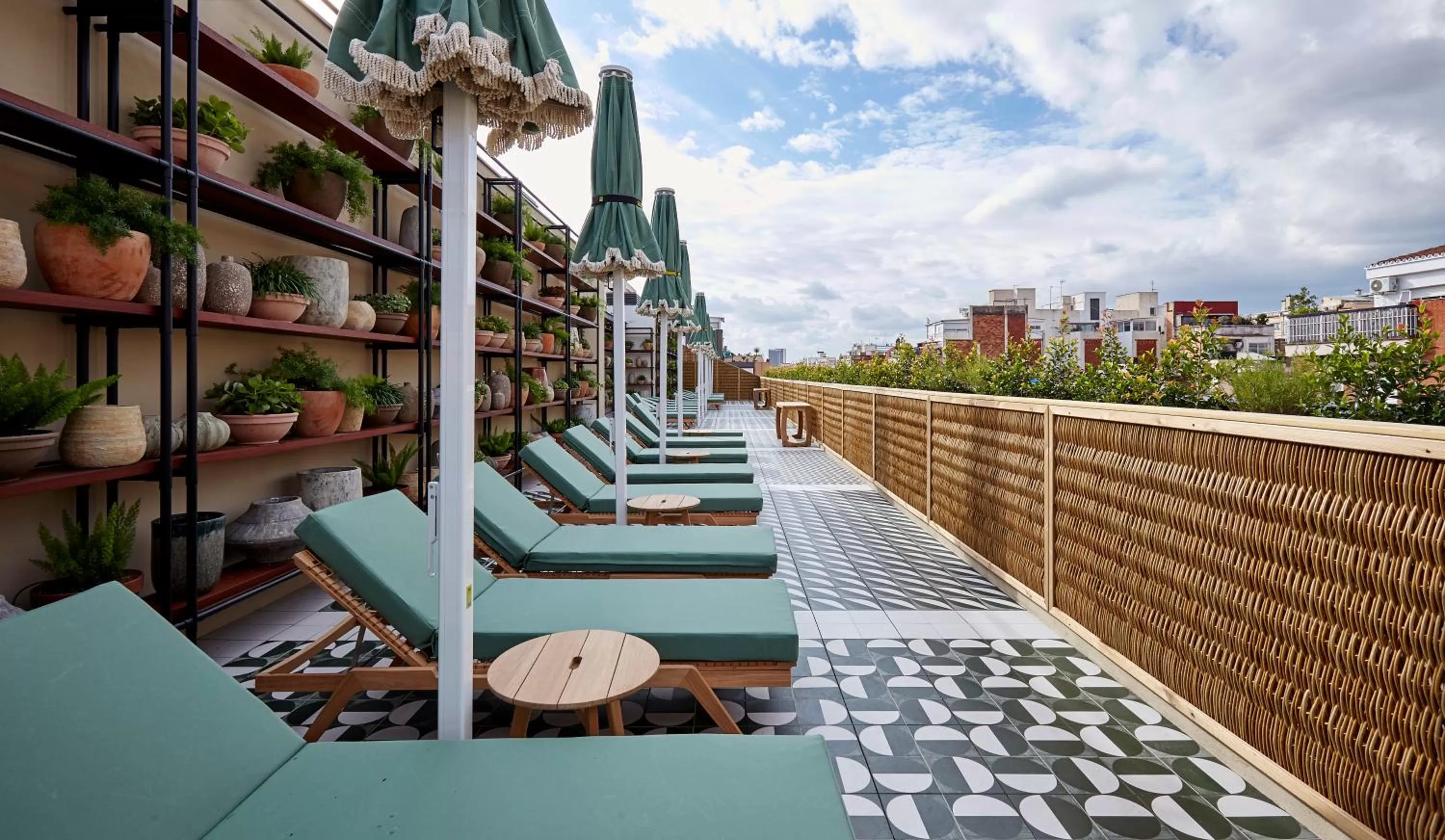 Balcony/Terrace in Radisson Blu 1882 Hotel, Barcelona Sagrada Familia