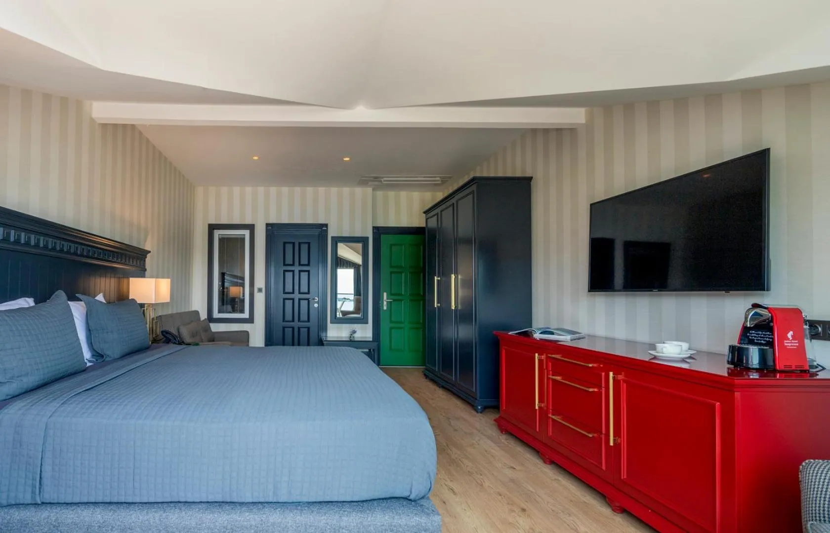 Photo of the whole room, Bed in Hotel Marina Bay Göcek