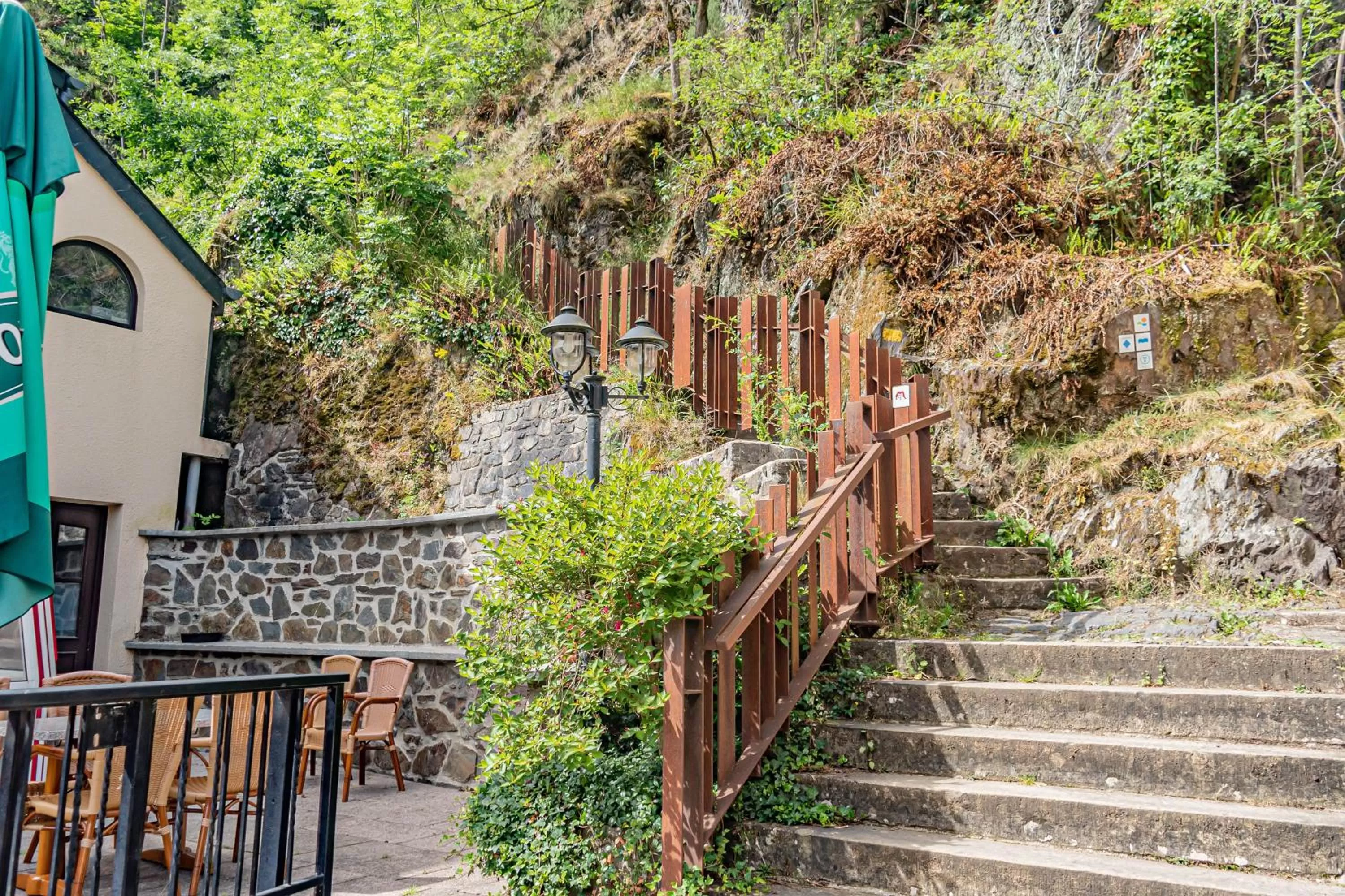 Balcony/Terrace in Hotel Le Postillon