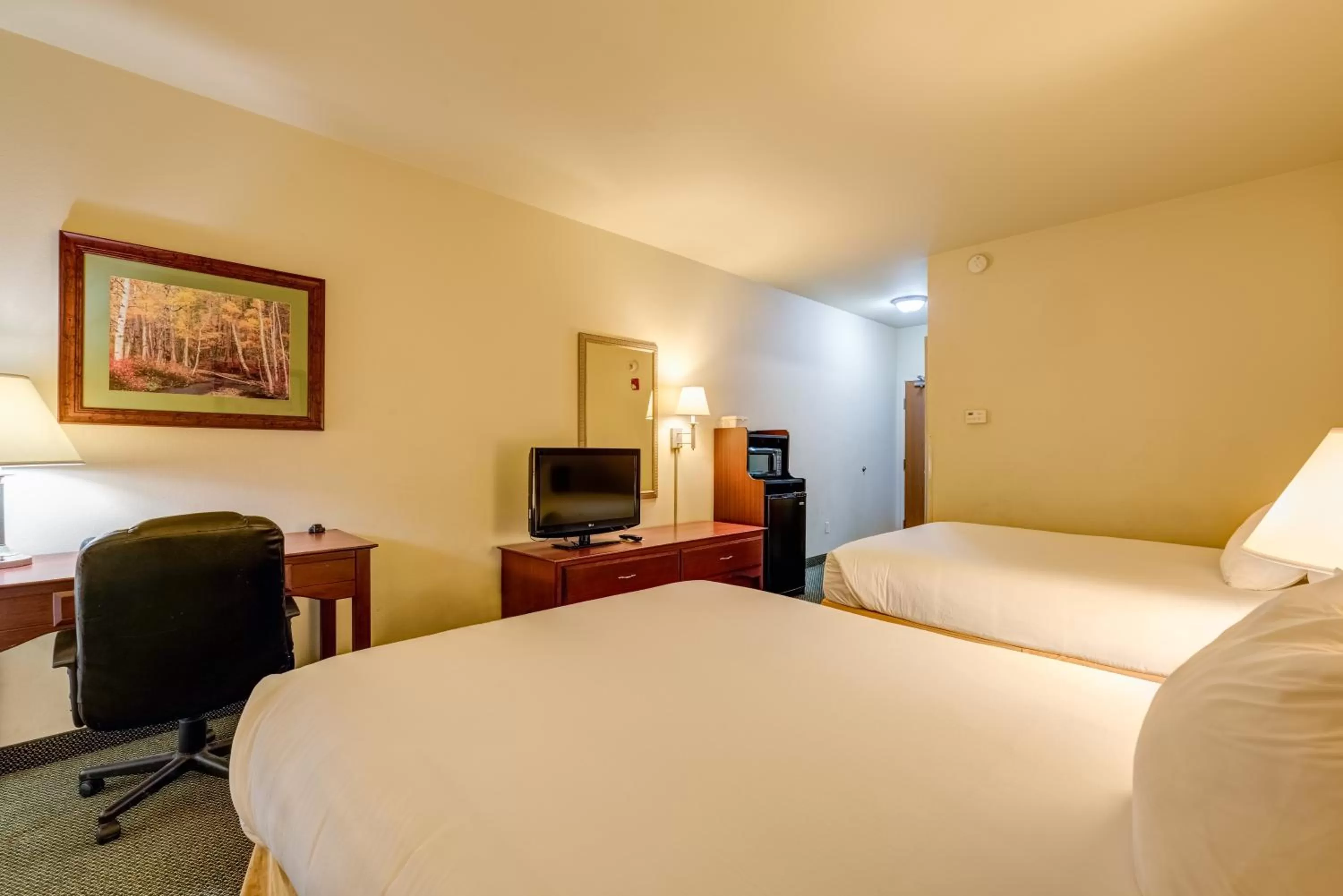 TV and multimedia, Bed in Grand River Hotel