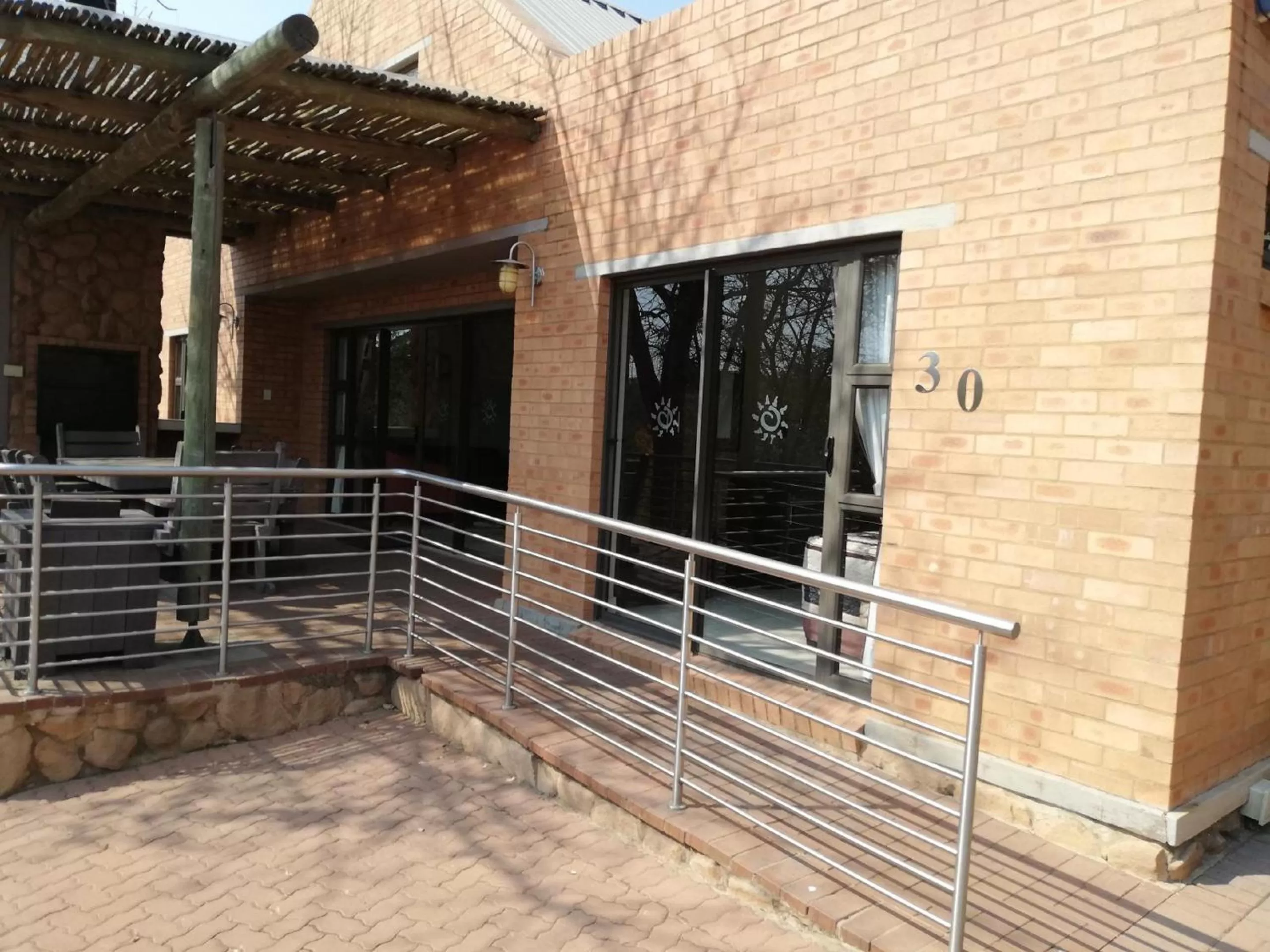 Patio in ATKV Buffelspoort