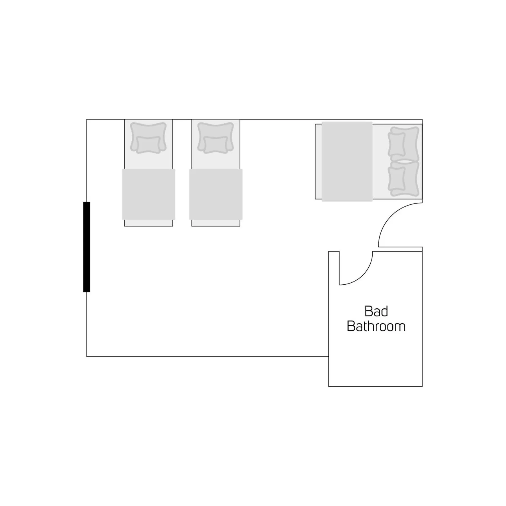Floor plan in Brunnenhof City Center