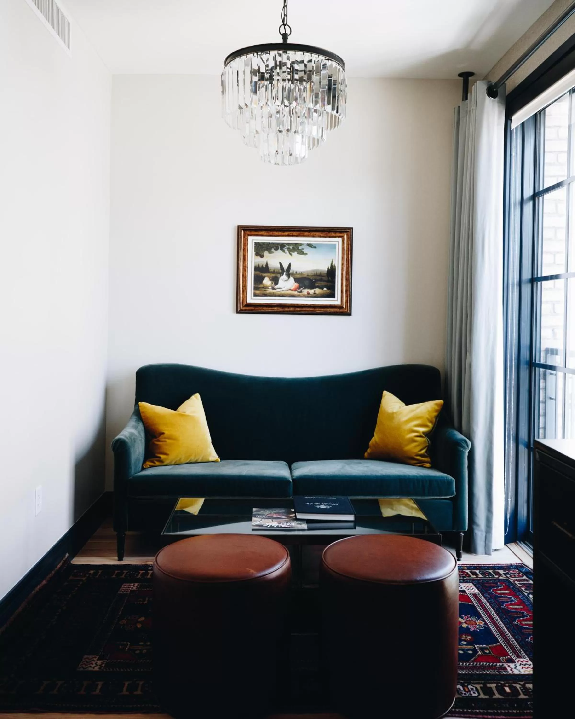 Living room in The Ramble Hotel