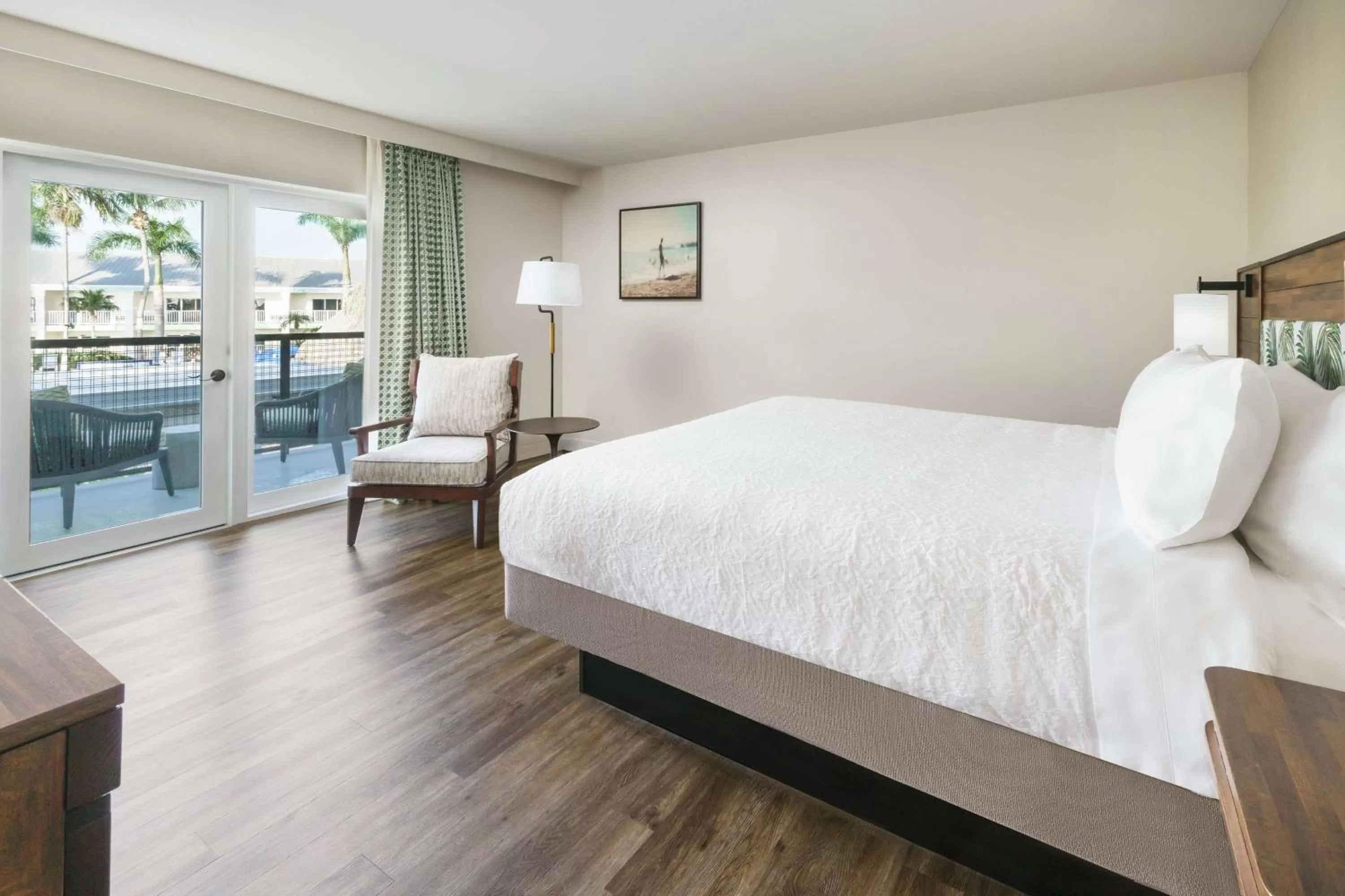 View (from property/room), Bed in Hampton Inn Key West FL