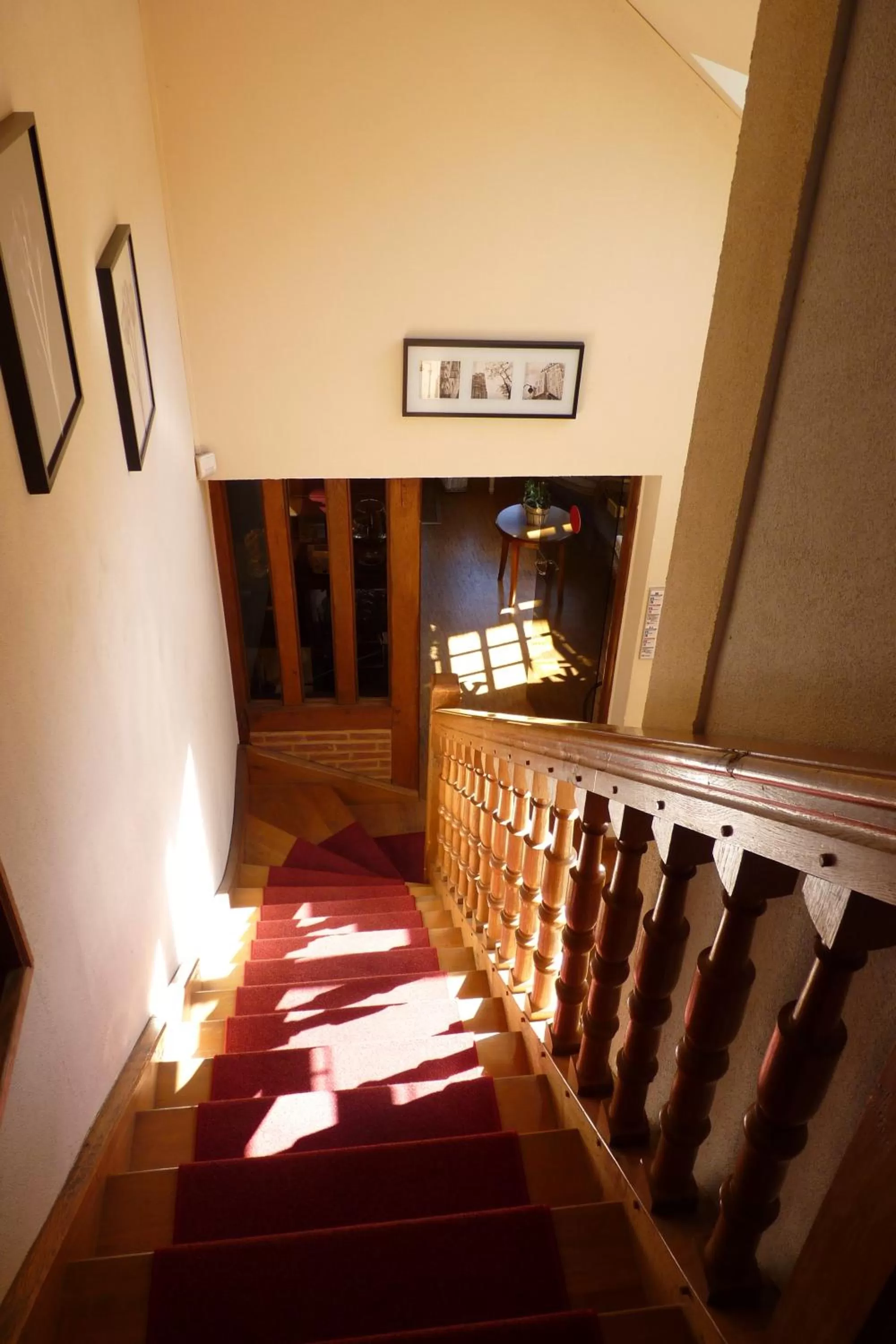 Decorative detail in Hôtel-Restaurant La P'tite Auberge