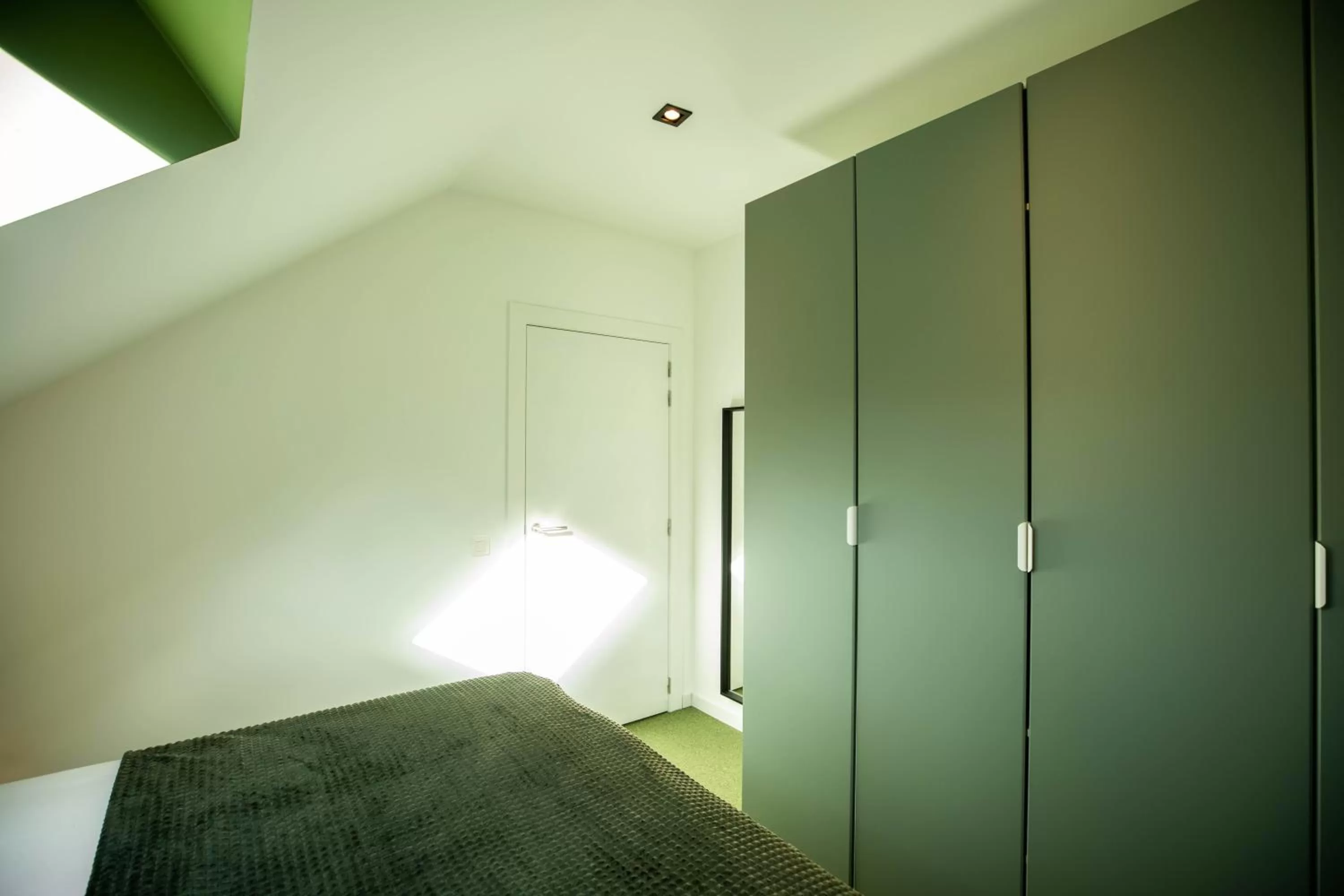 Bedroom, Bed in City Housing Genk