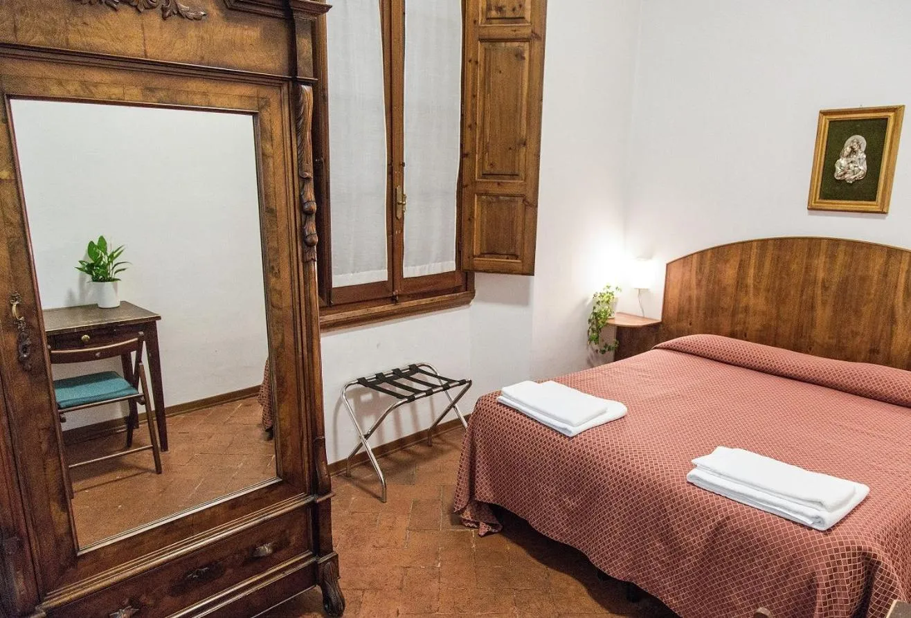 Single Room with Private External Bathroom in Casa Santo Nome di Gesu