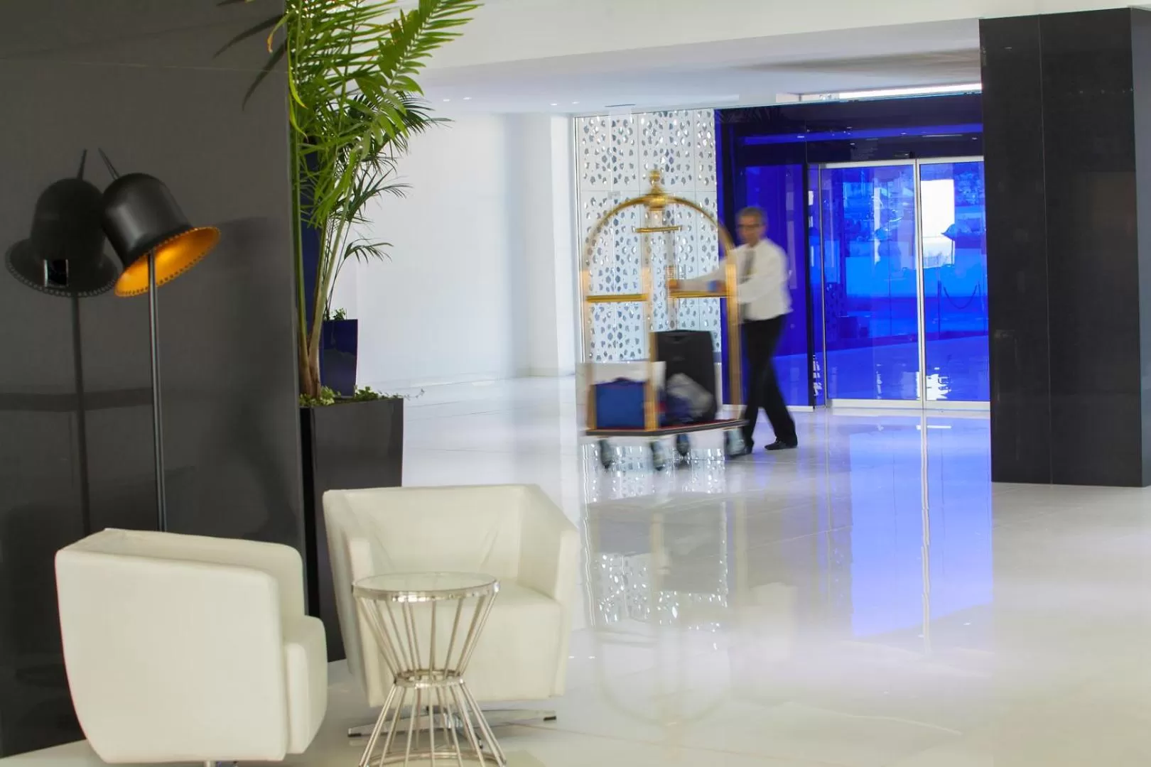 Lobby or reception in King Evelthon Beach Hotel & Resort