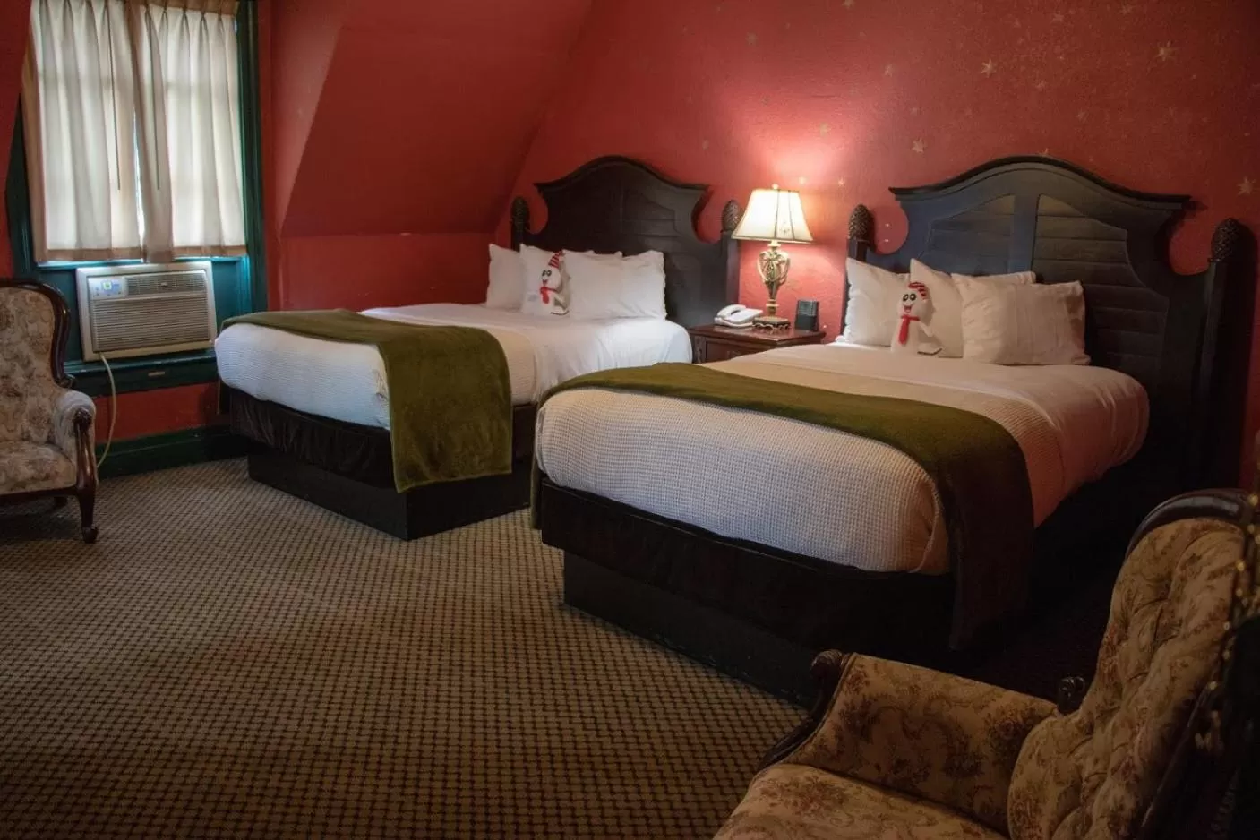 Bedroom, Bed in 1886 Crescent Hotel and Spa