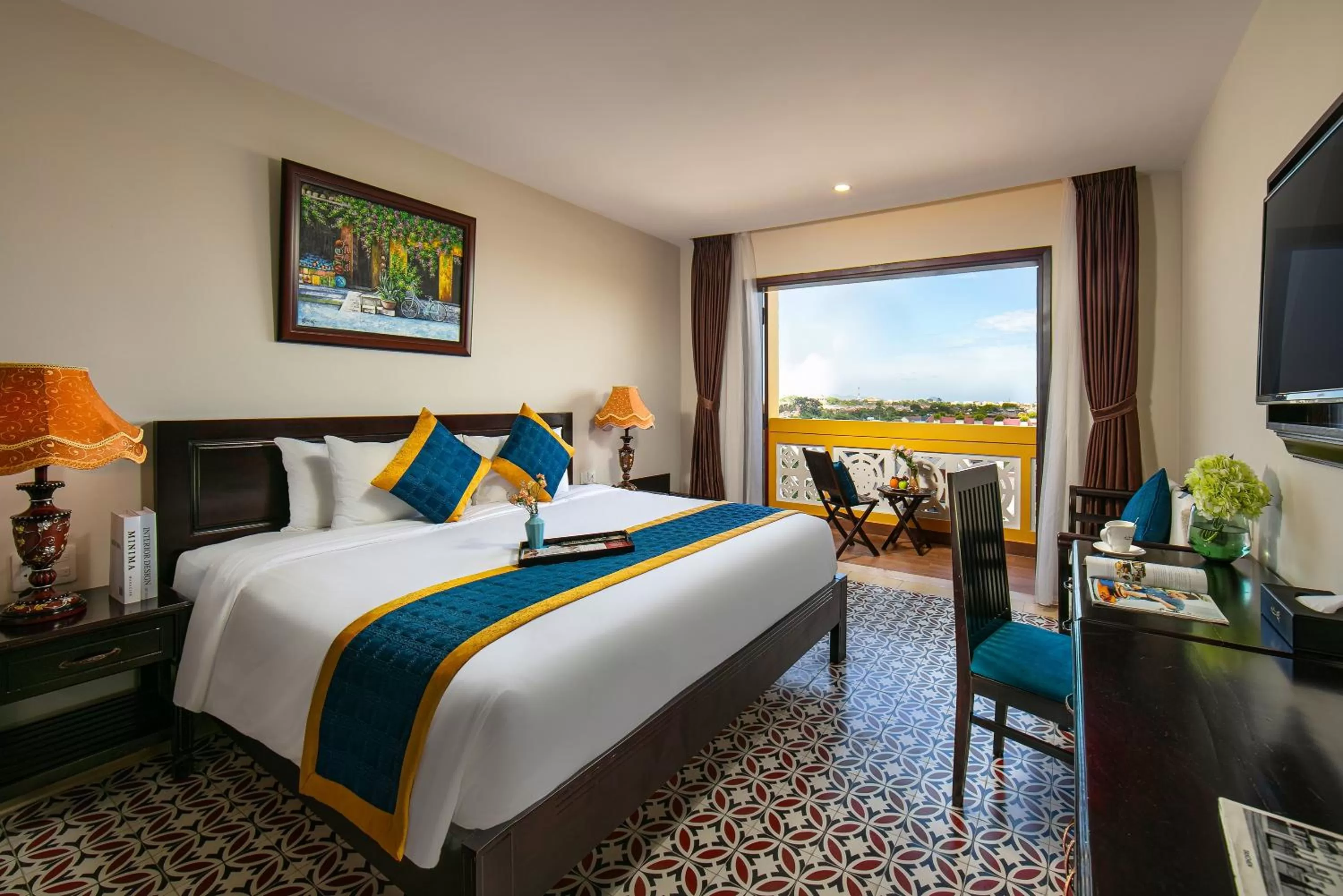 Bedroom, Bed in La Charm Hoi An Hotel & Spa