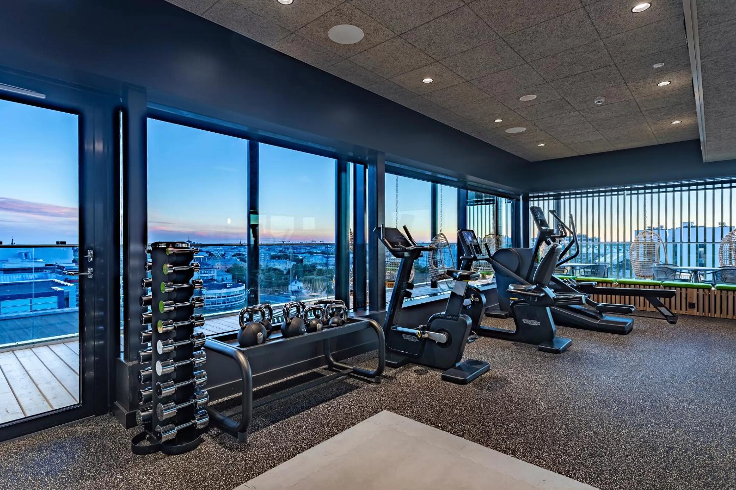 Fitness centre/facilities in Original Sokos Hotel Kupittaa