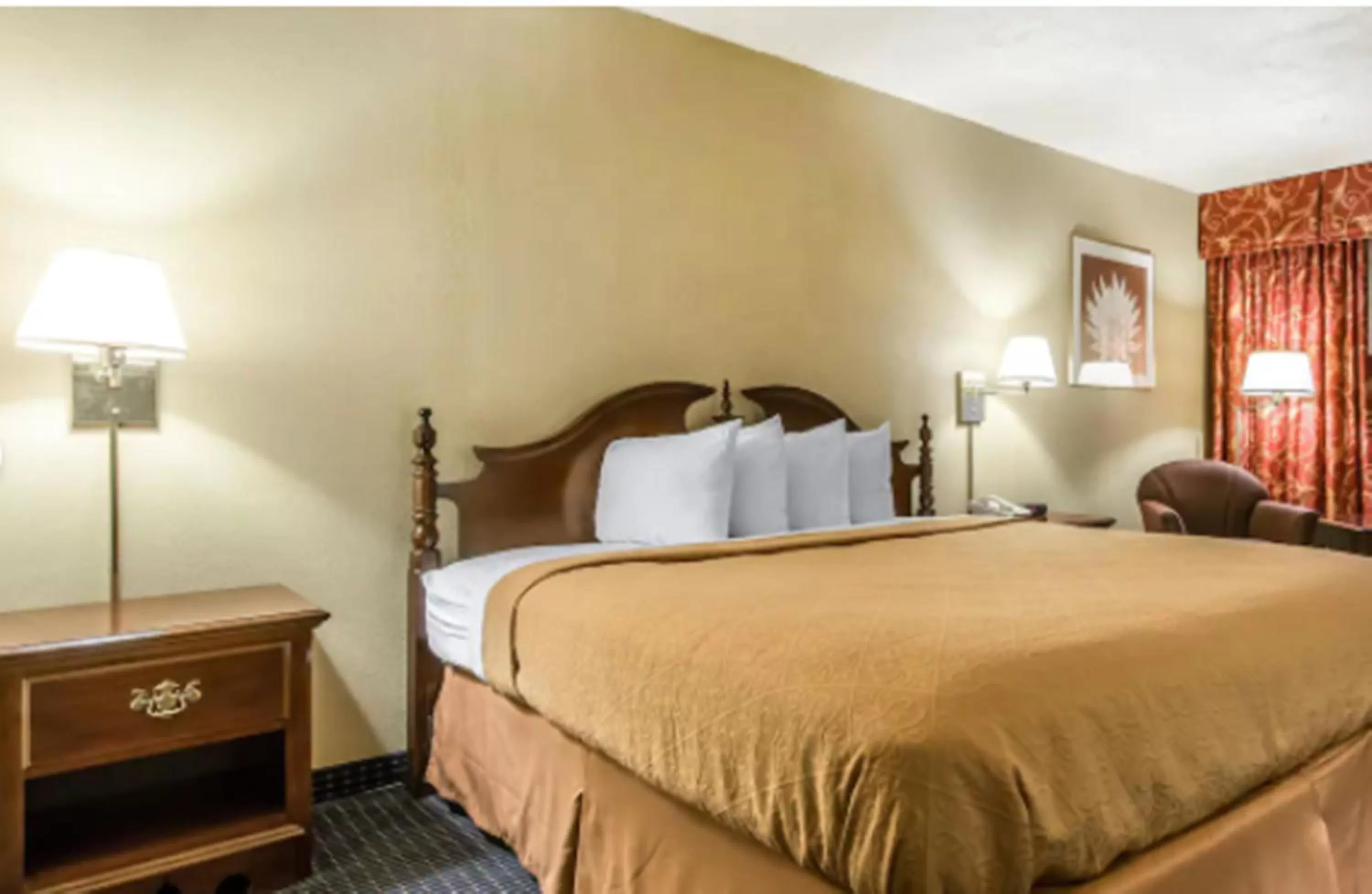 Bed in Quality Inn Somerset