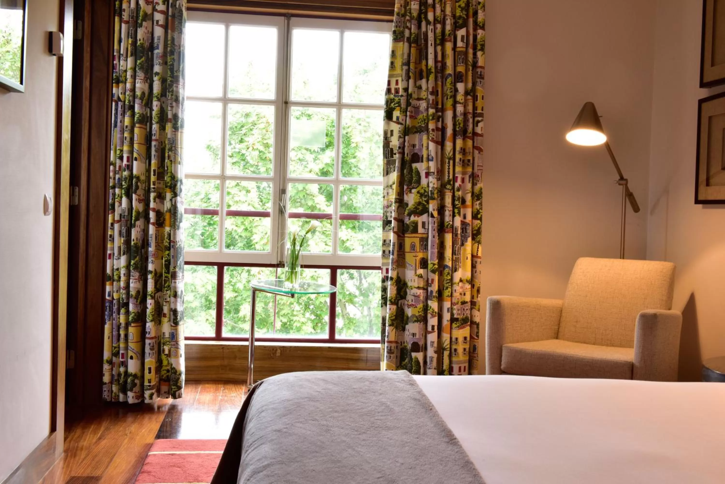 Decorative detail, Bed in Pousada Convento de Tavira