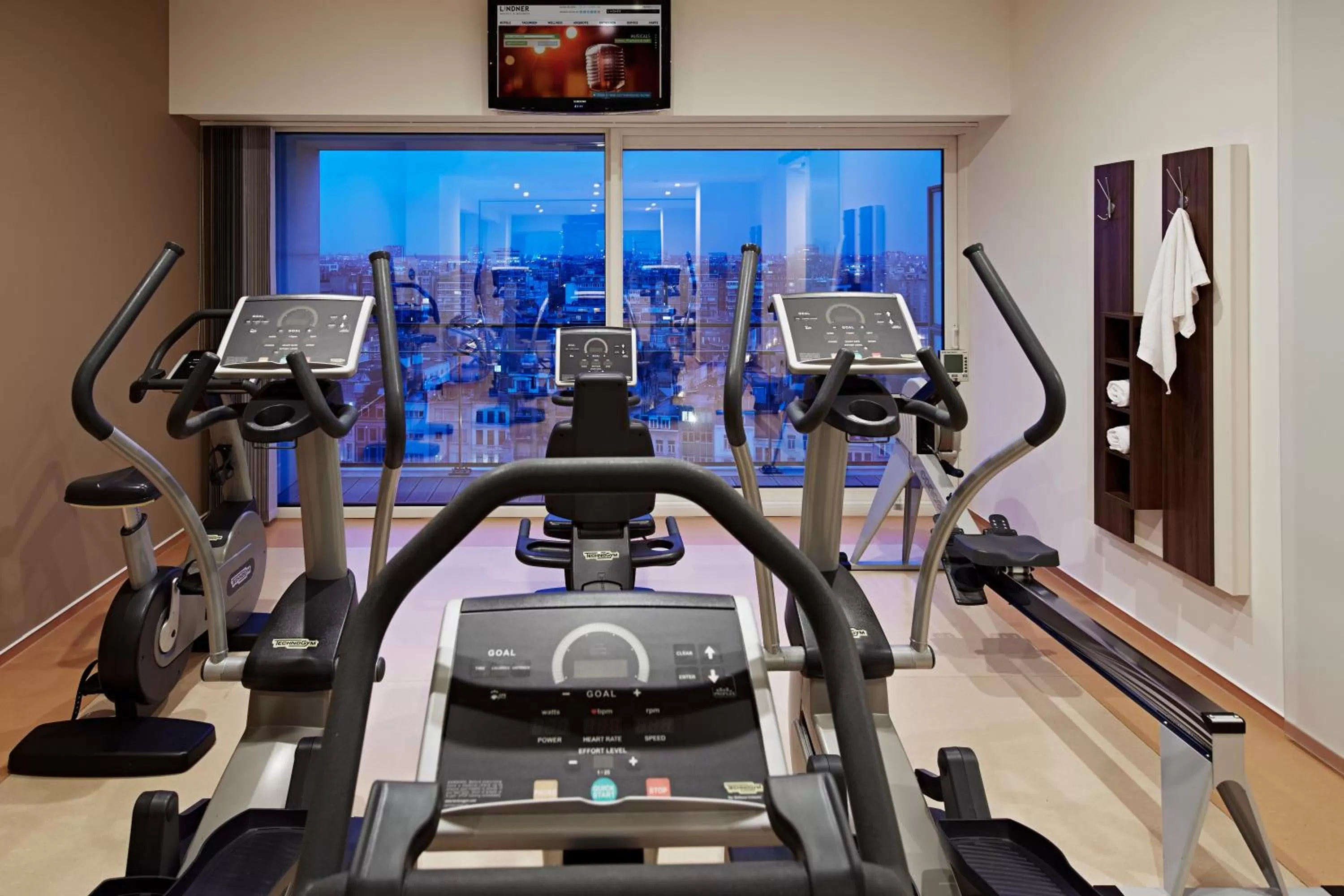 Fitness centre/facilities in Lindner Hotel Antwerp, part of JdV by Hyatt
