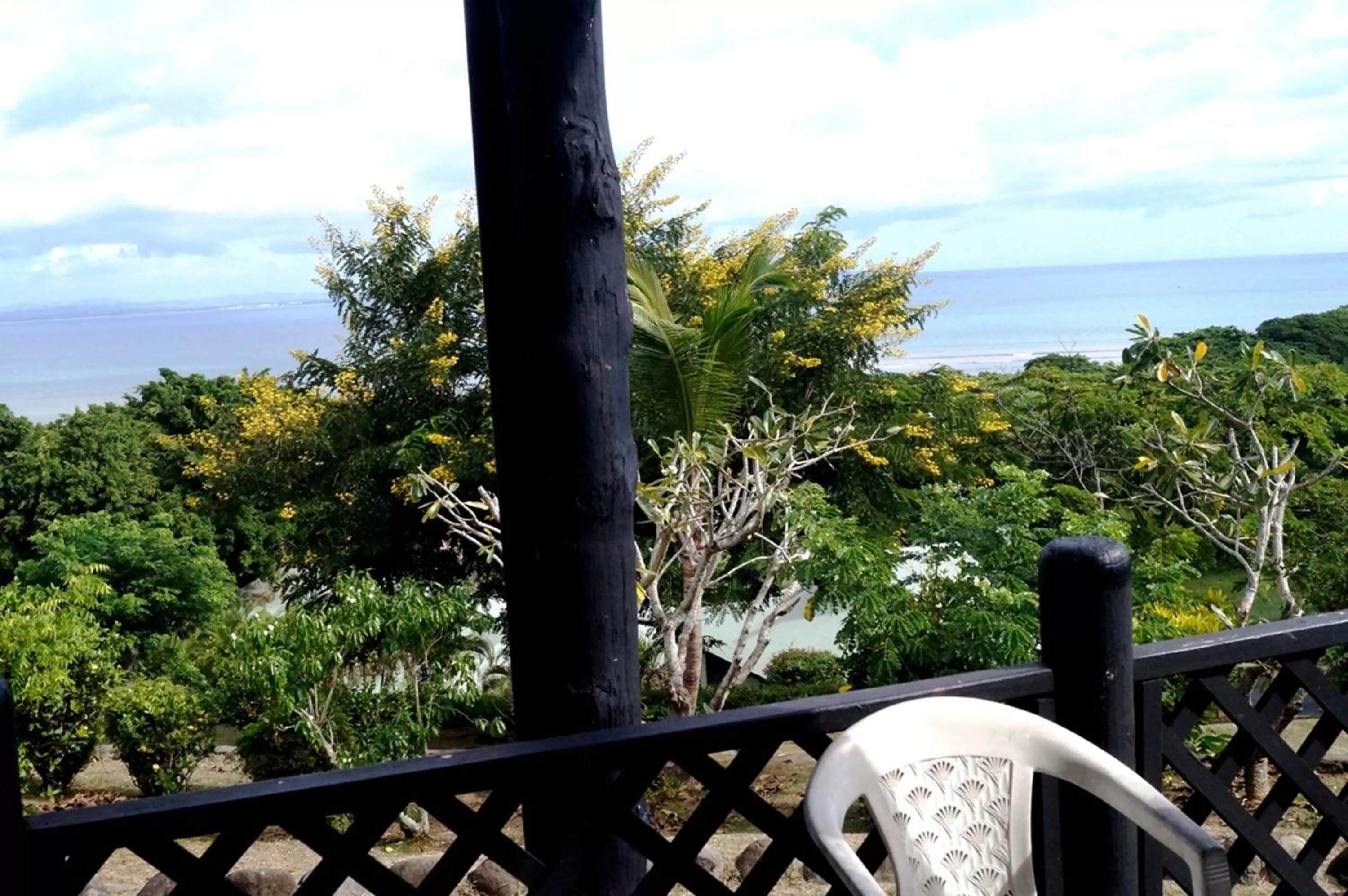 Garden view, Balcony/Terrace in Anchorage Beach Resort