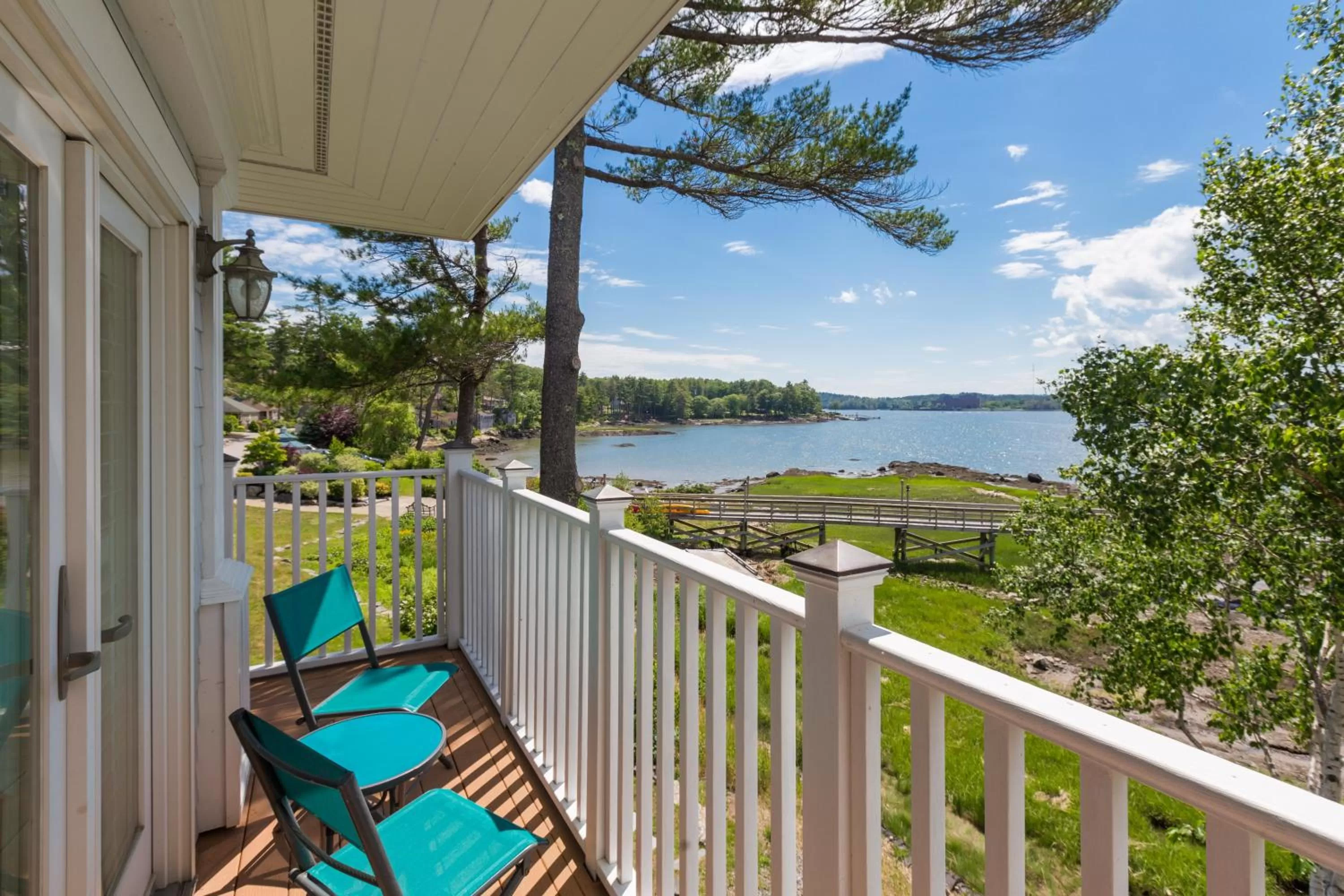 Balcony/Terrace in Sheepscot Harbour Village Resort