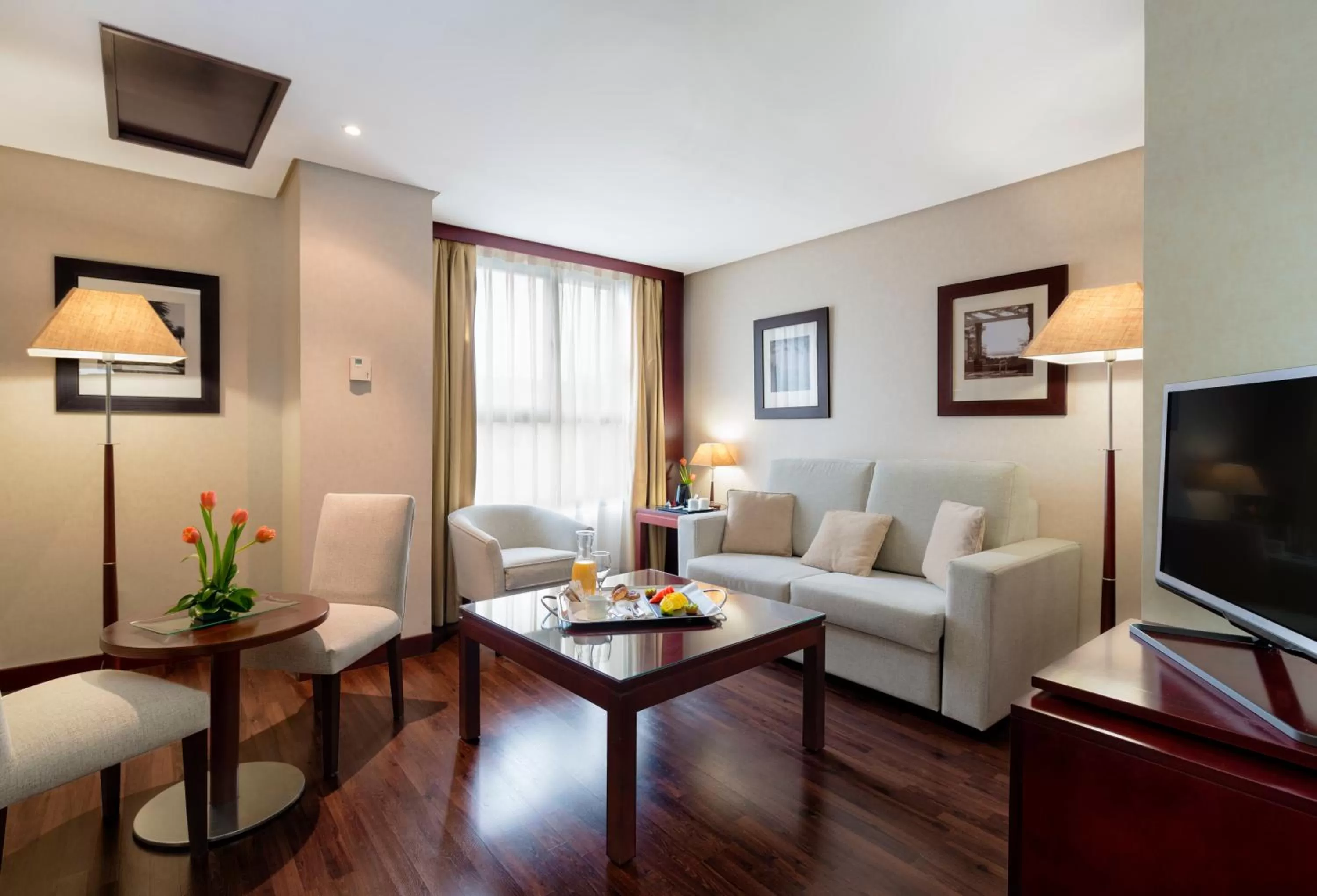 Living room in Hotel Valencia Center