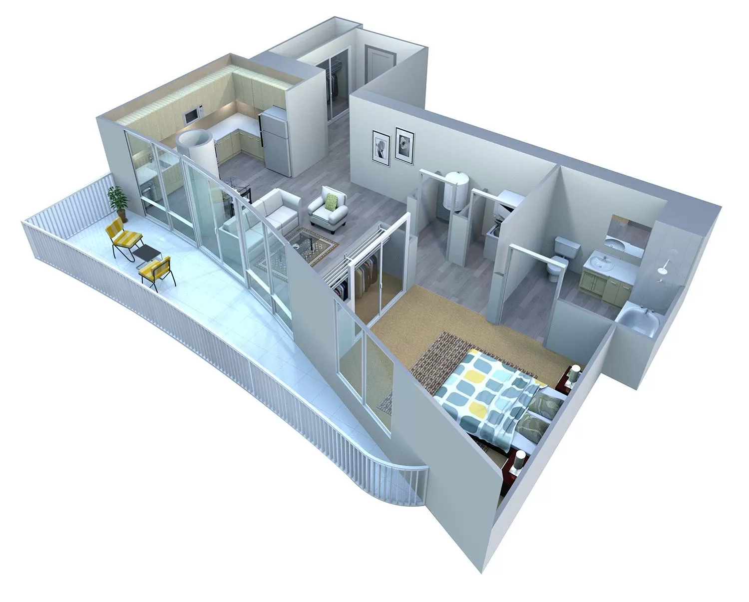 Floor plan in Placemakr Premier SoBro