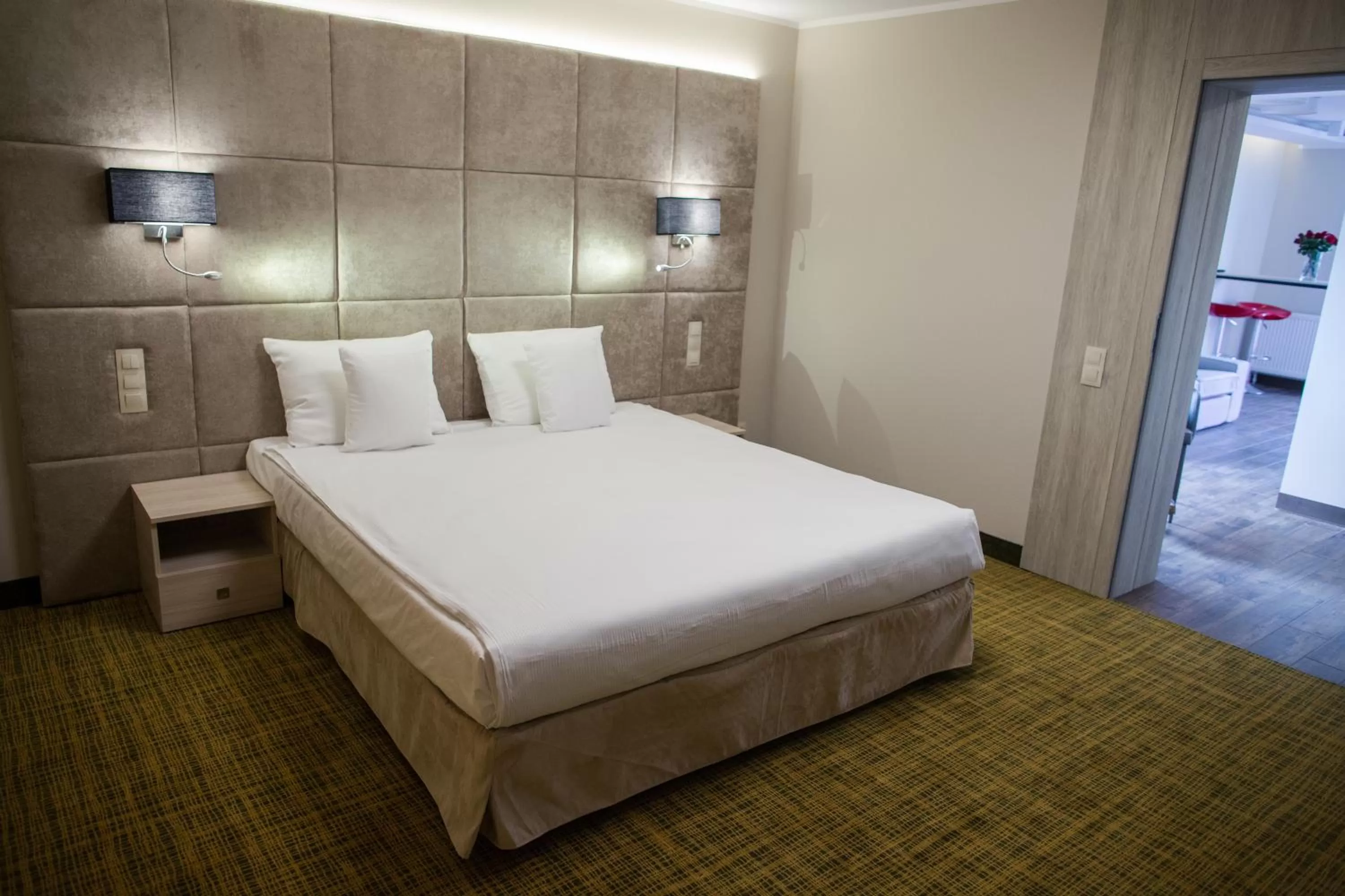 Bedroom, Bed in Citi Hotel's Wrocław