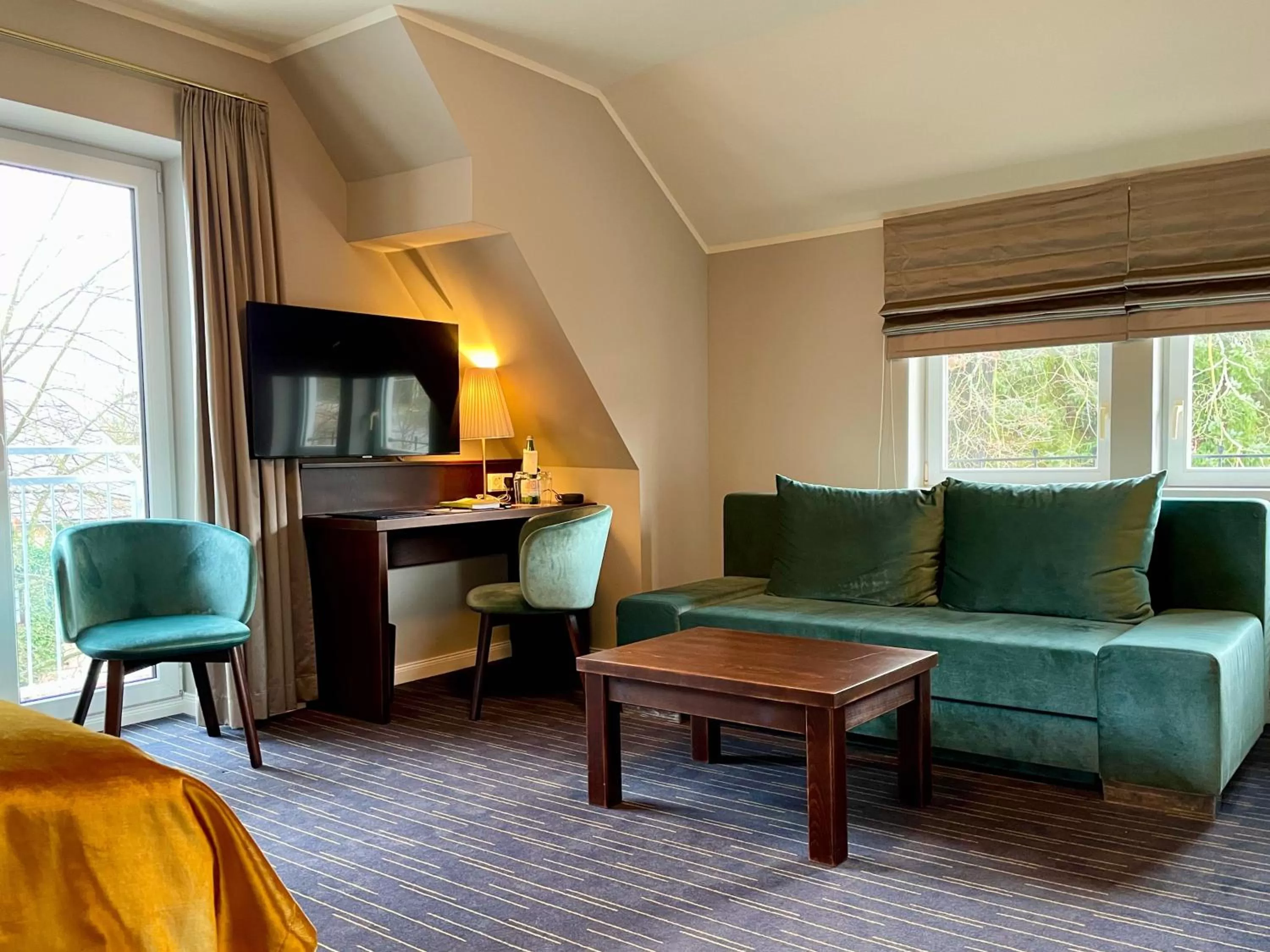 TV and multimedia in QUARTIER 5 Hotel & Restaurant, Sächsische Schweiz