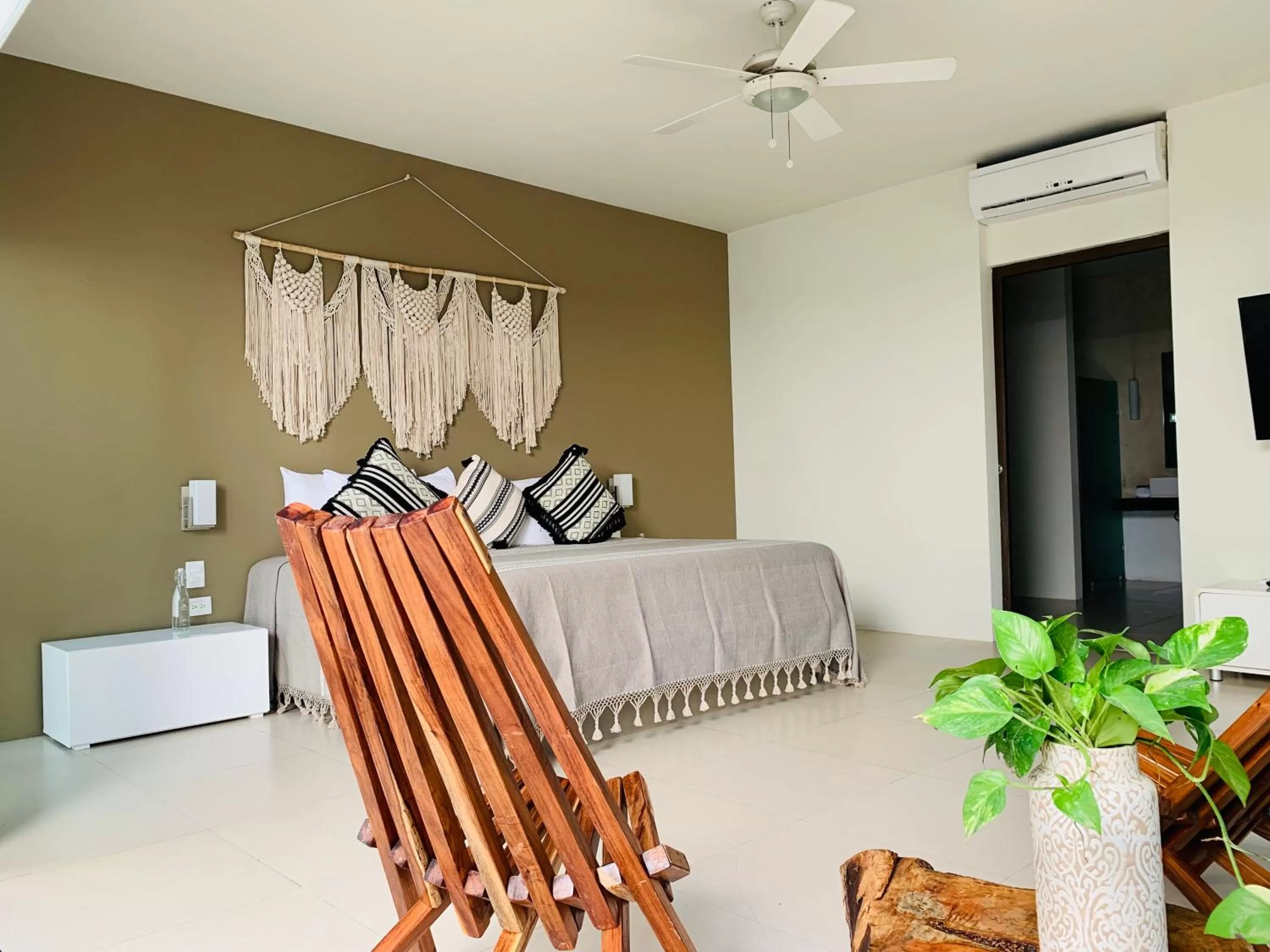 Bedroom in Orchid House Tulum Jungle