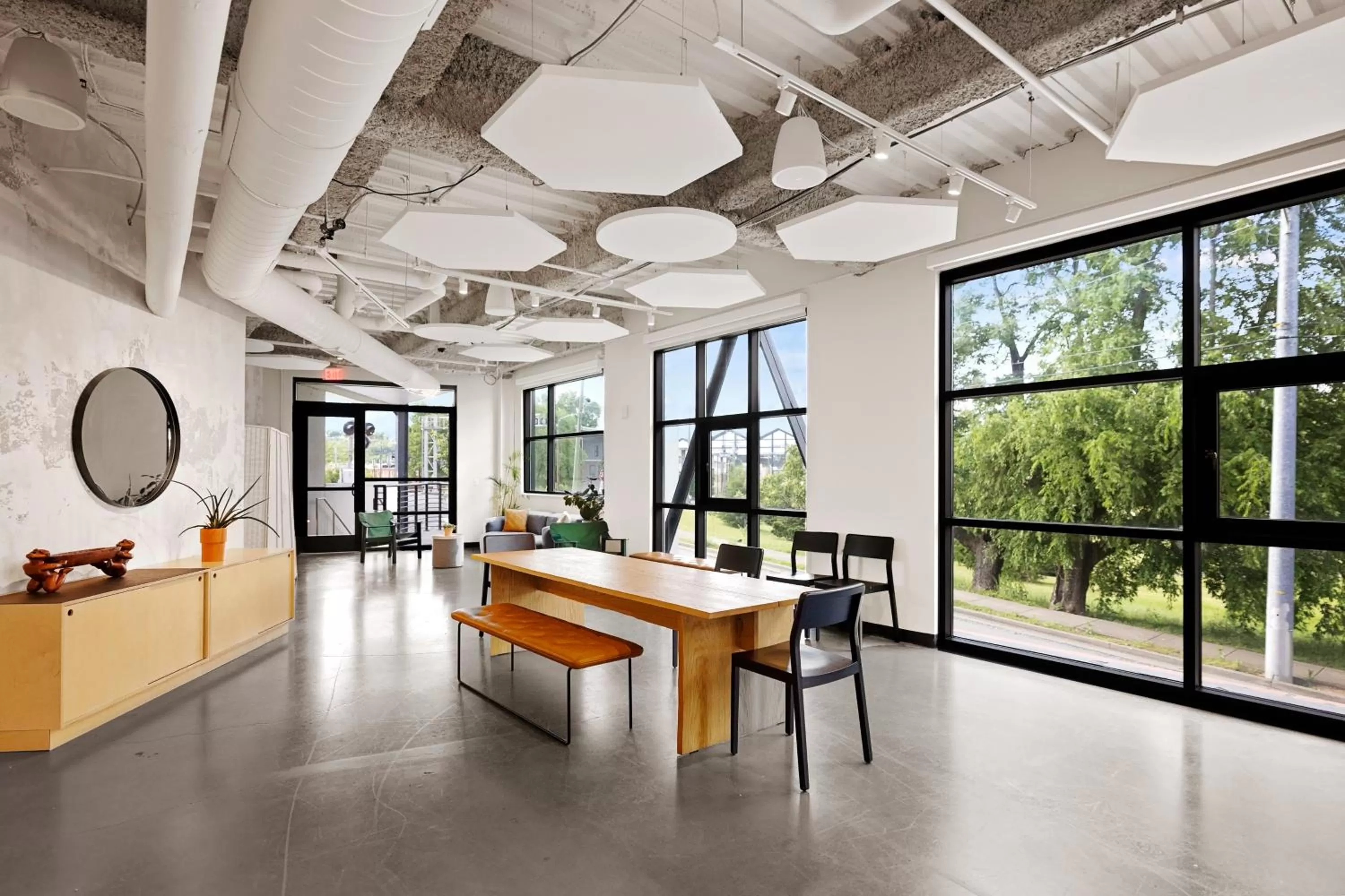 Seating area in Placemakr Wedgewood-Houston - South Nashville