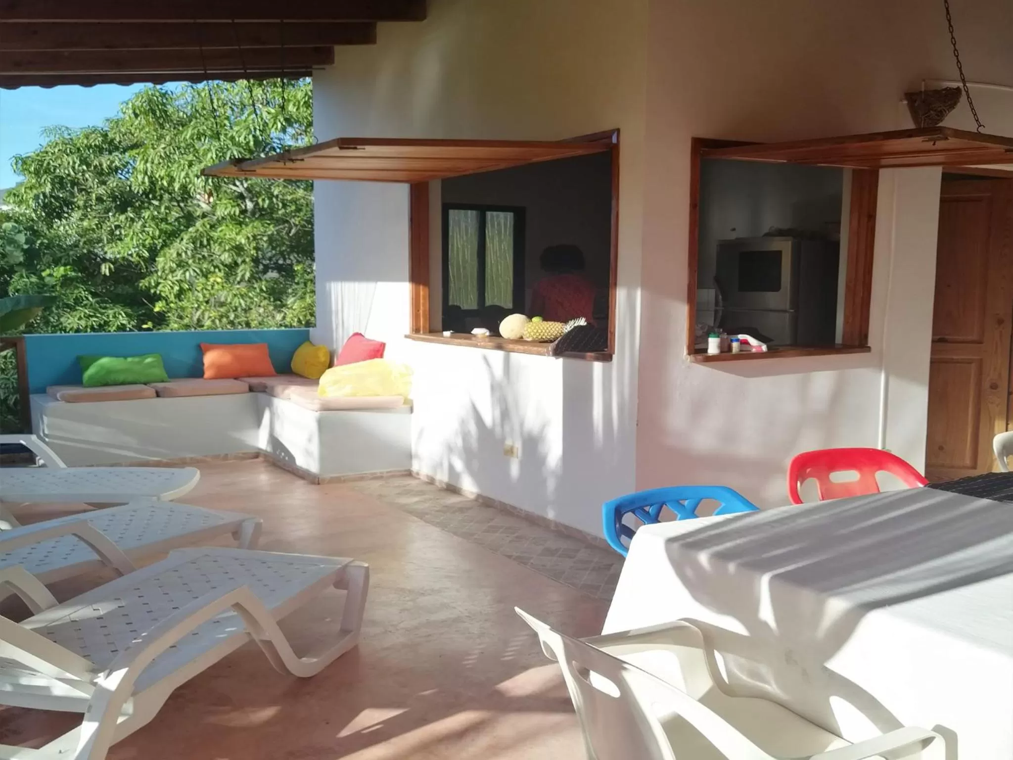 Balcony/Terrace in House Jardin Del Caribe