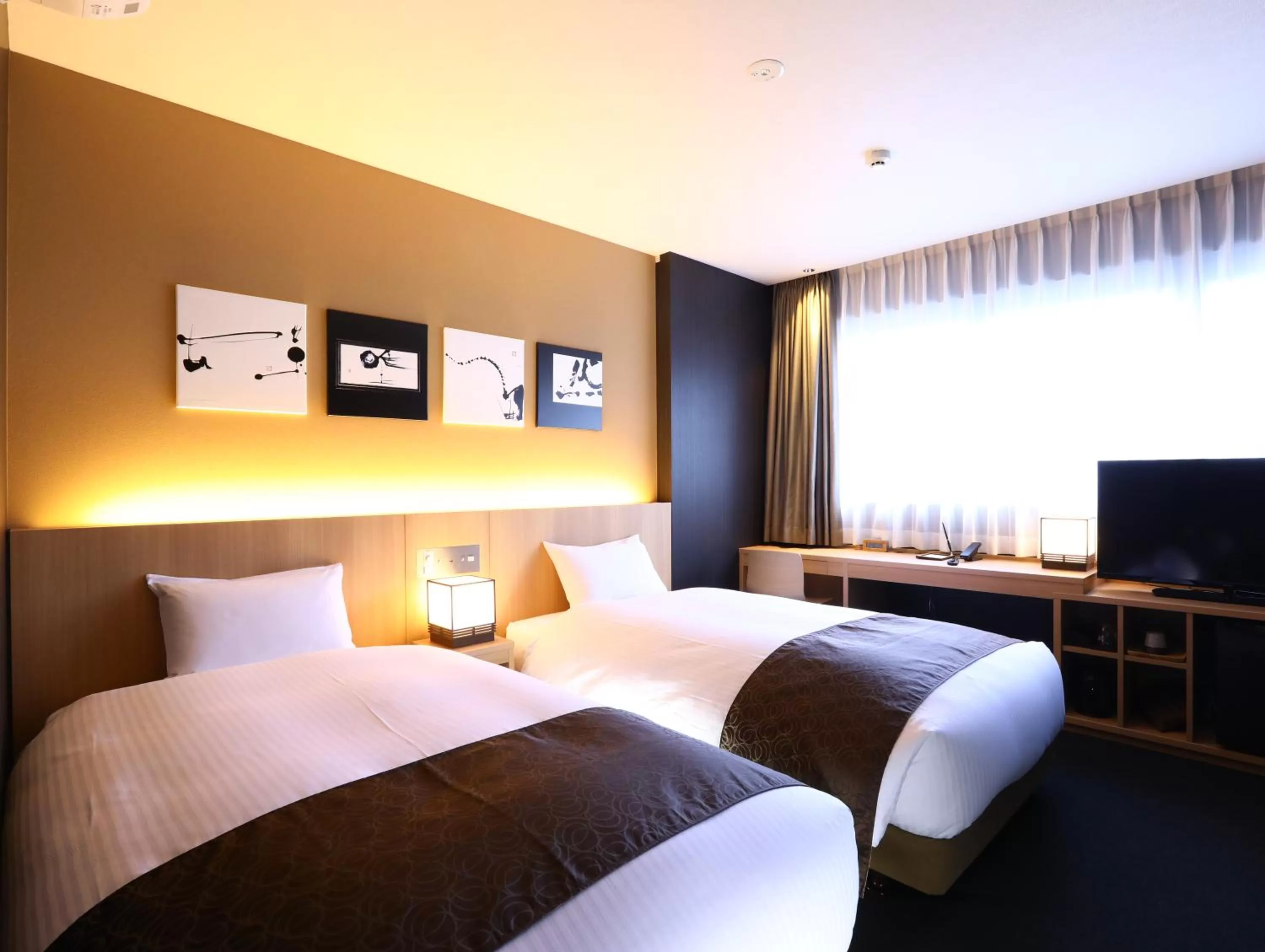 Bed in Hotel Wing International Kyoto - Shijo Karasuma