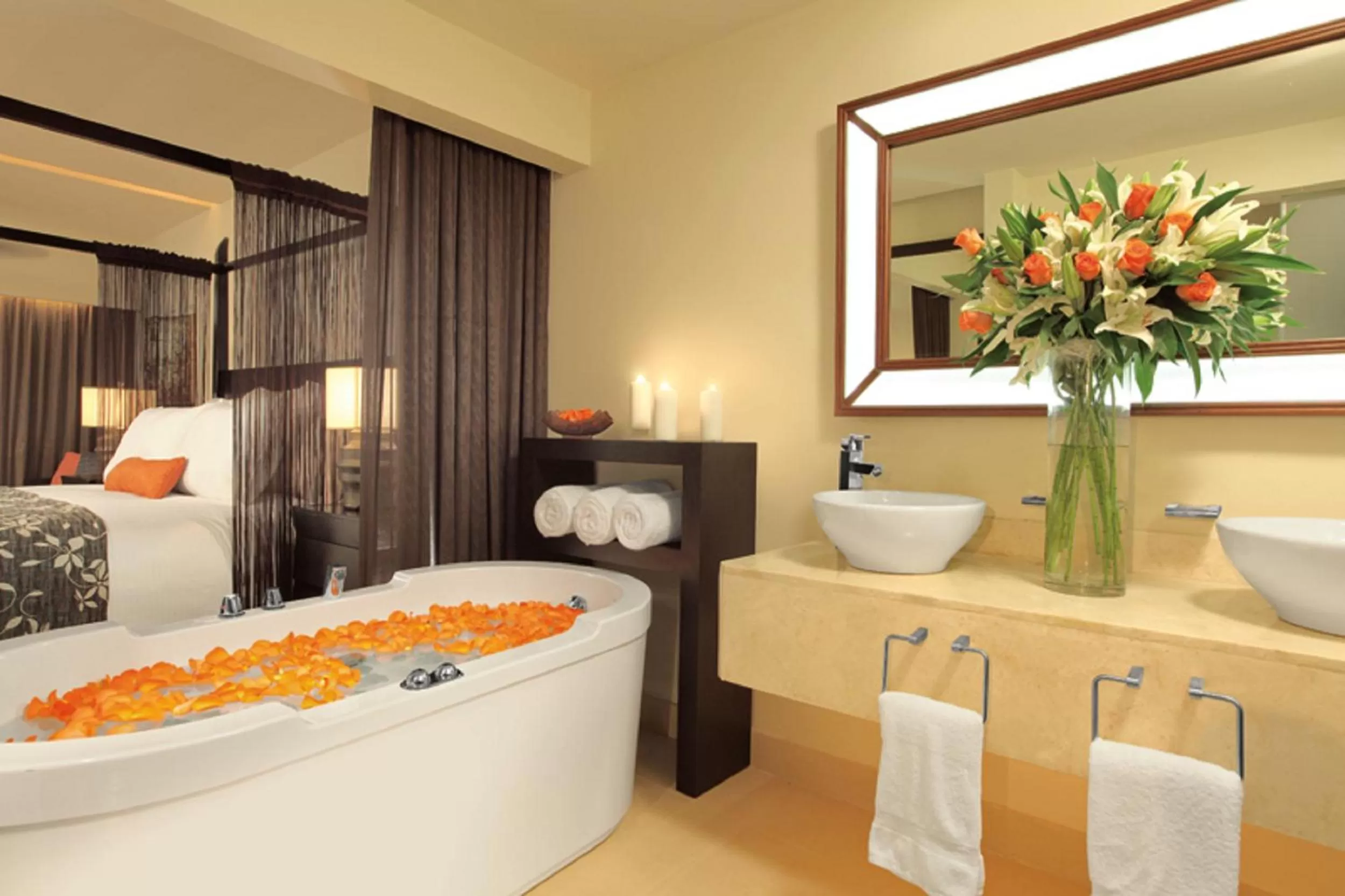 Bathroom in Secrets Wild Orchid Adults Only - All Inclusive