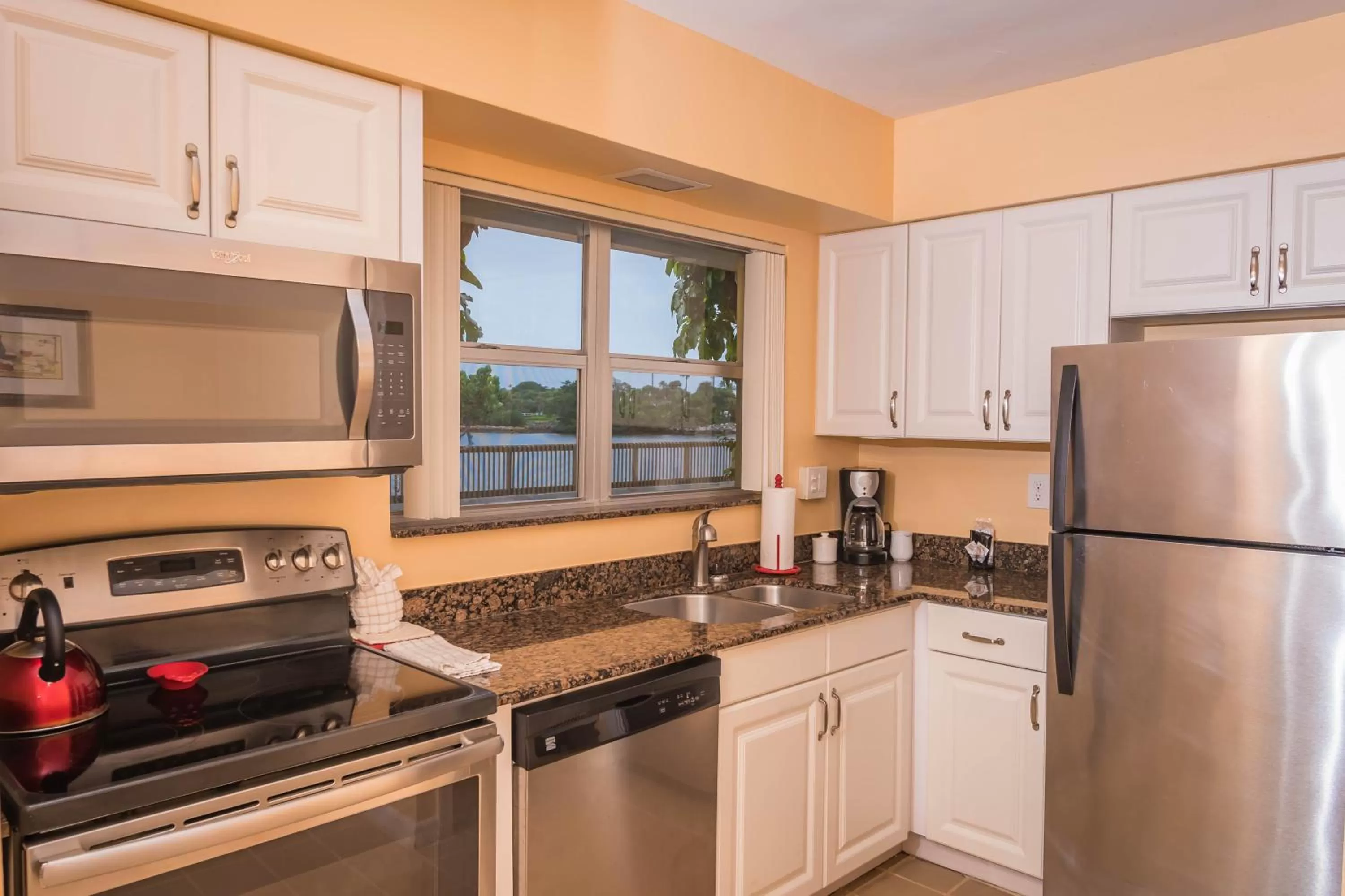 Kitchen/Kitchenette in Palm Beach Waterfront Condos - Full Kitchens!