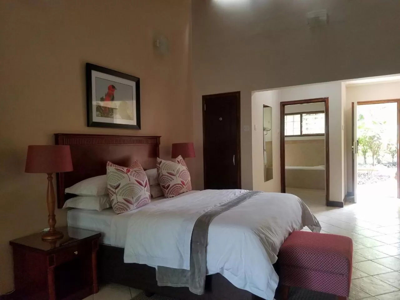 Bed in Ufulu Gardens Hotel