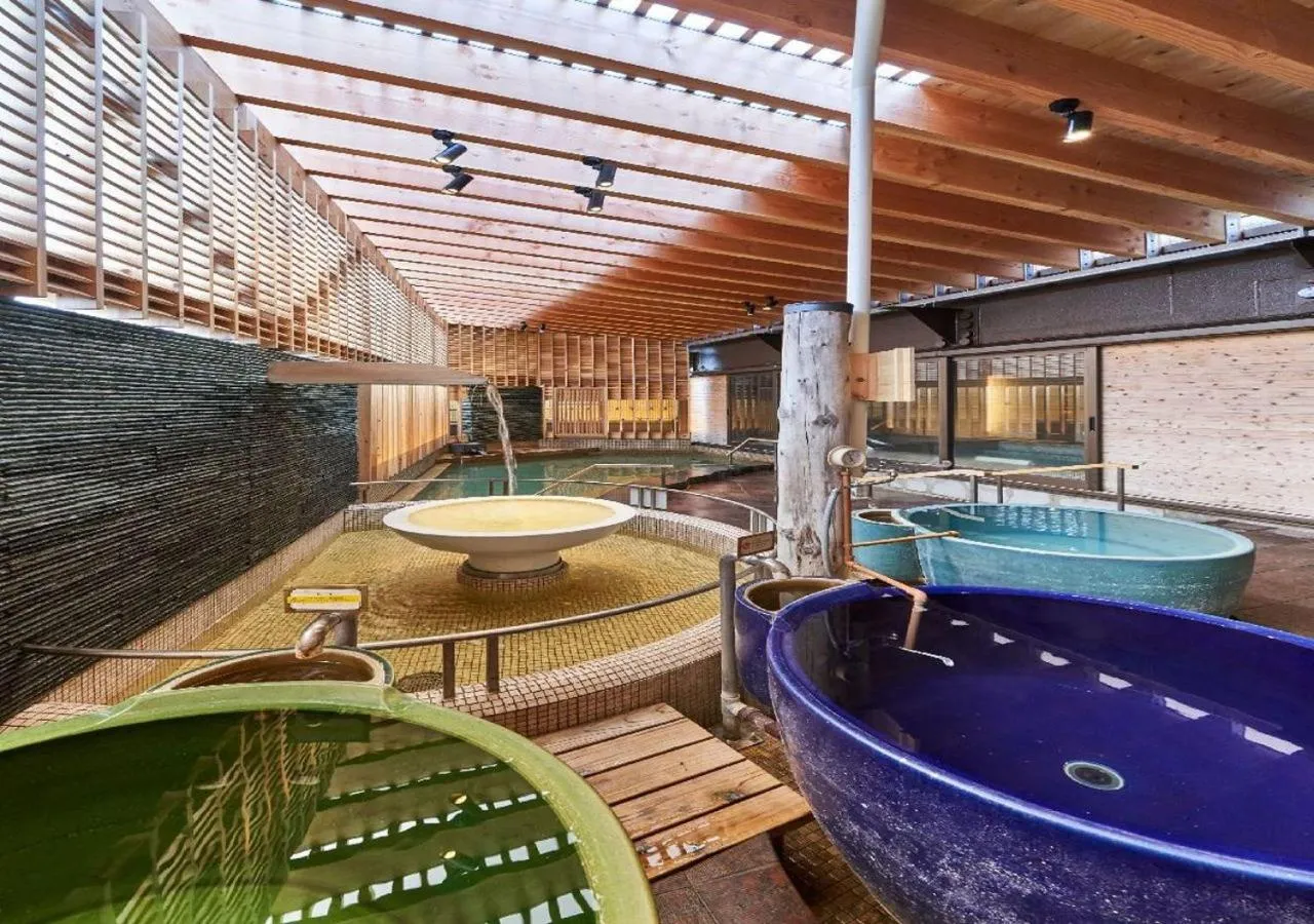 Hot Spring Bath in Hakodate Hotel Banso