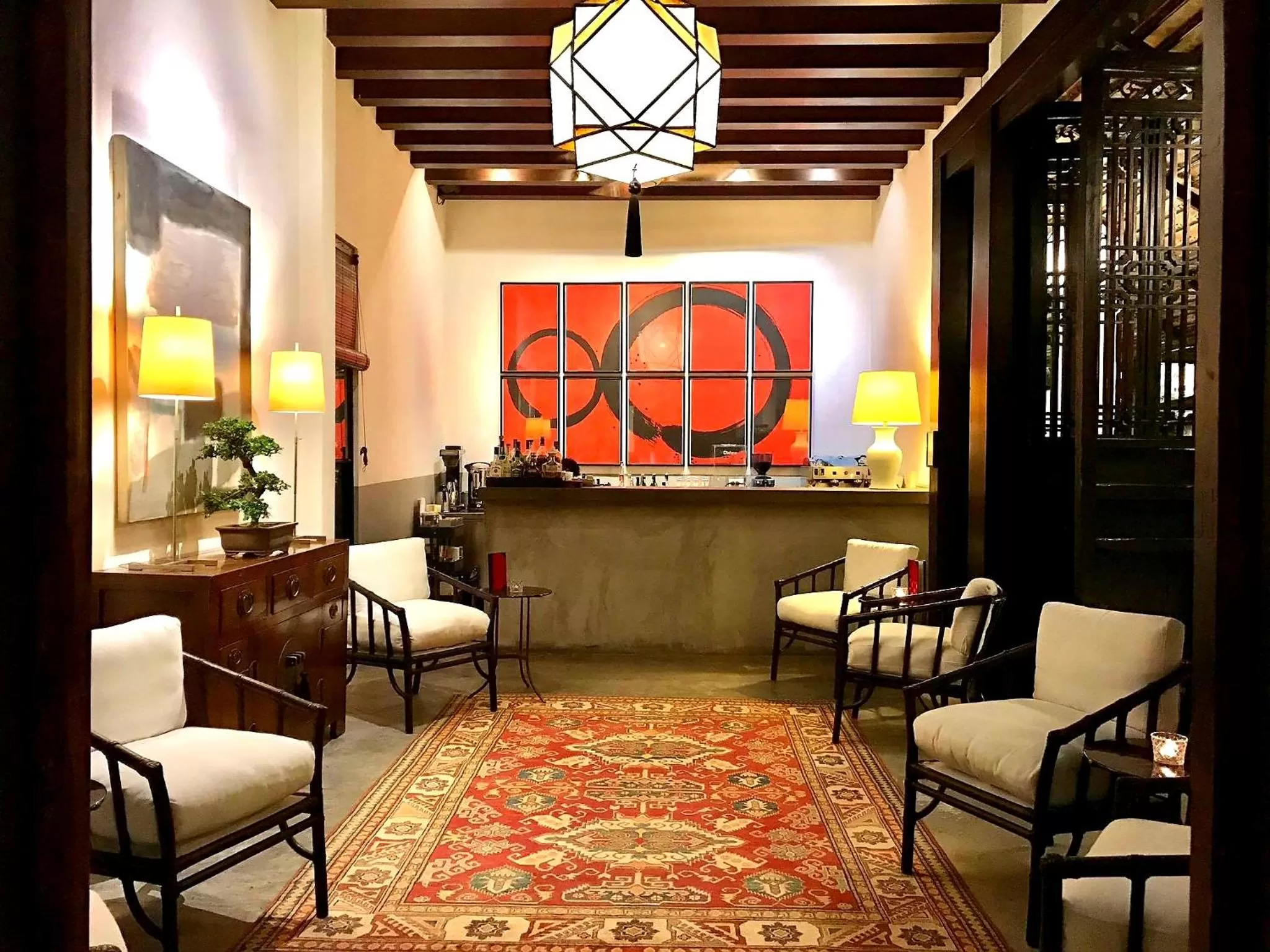 Restaurant/places to eat in Rachamankha Hotel