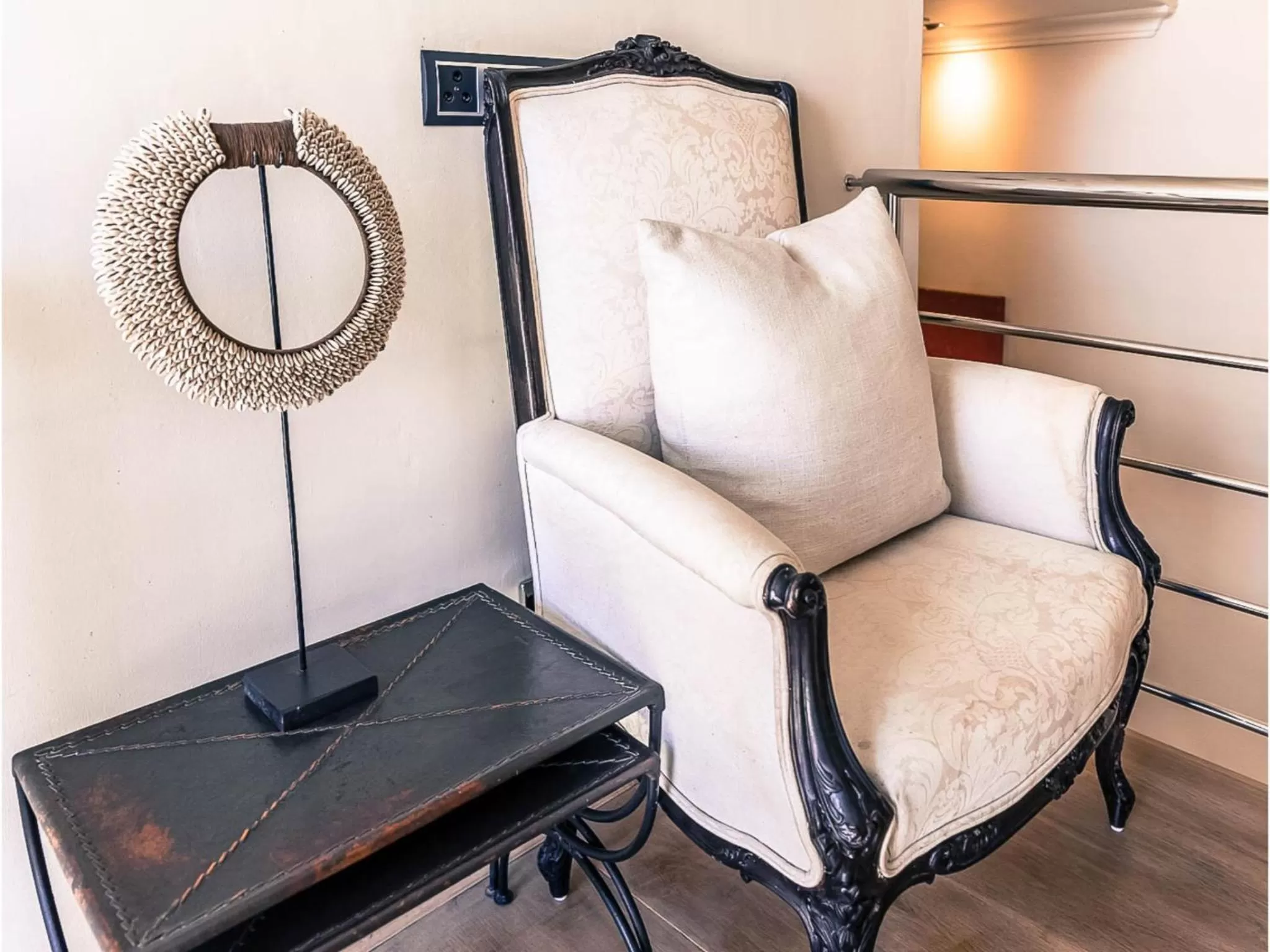 Seating area in Sugar Hotel