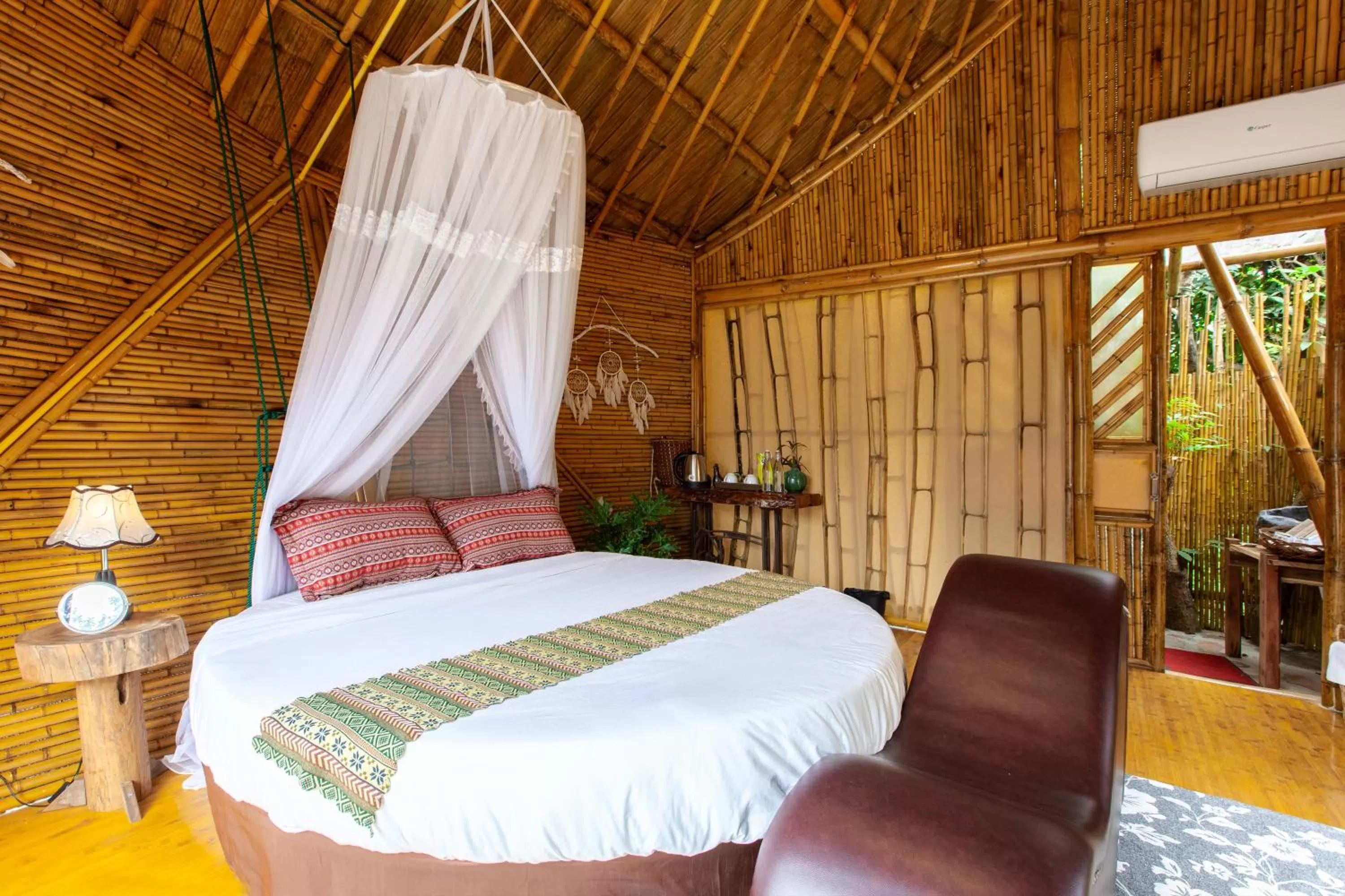 Bed in Trang An Lamia Bungalow