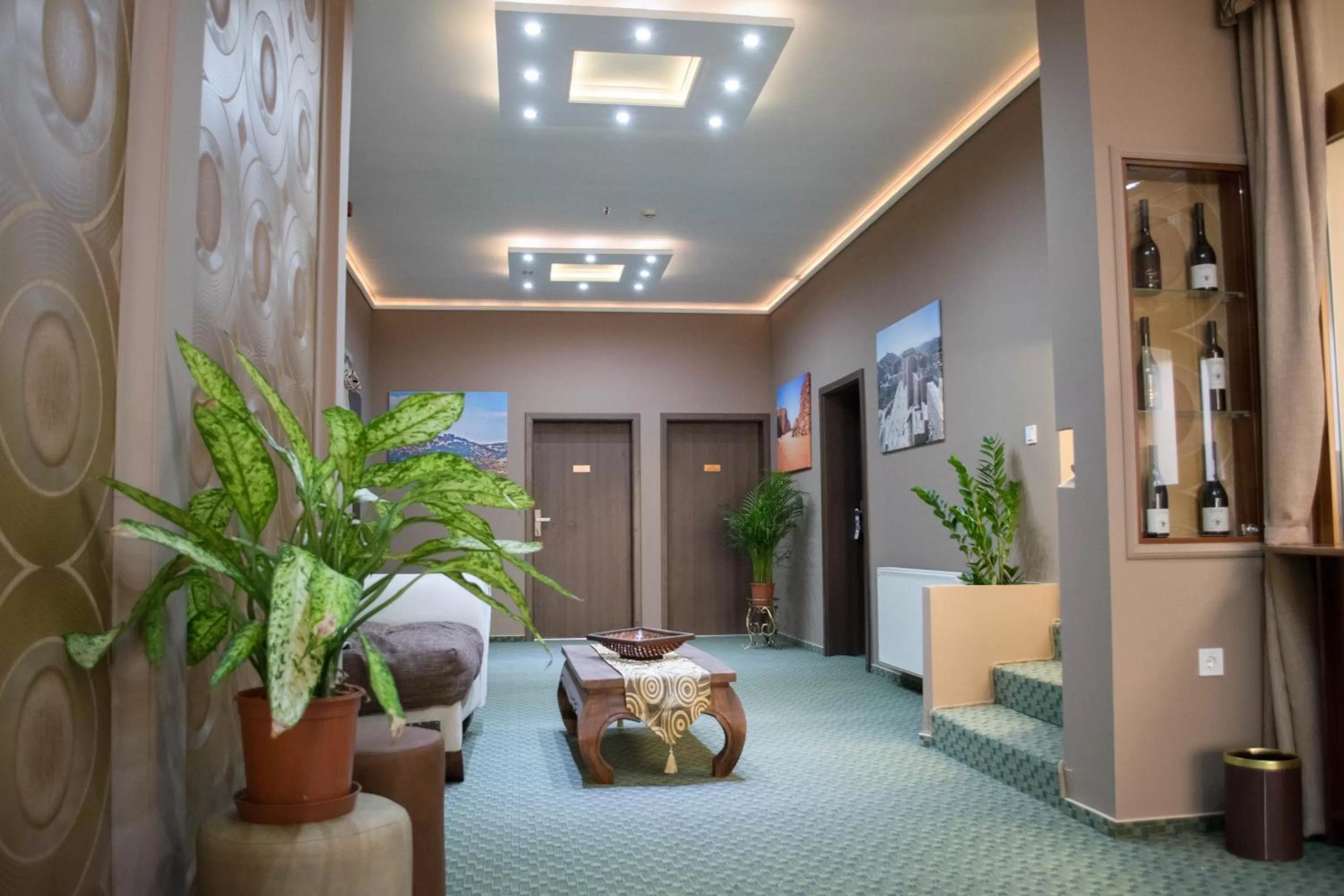 Lobby or reception in Petra Hotel