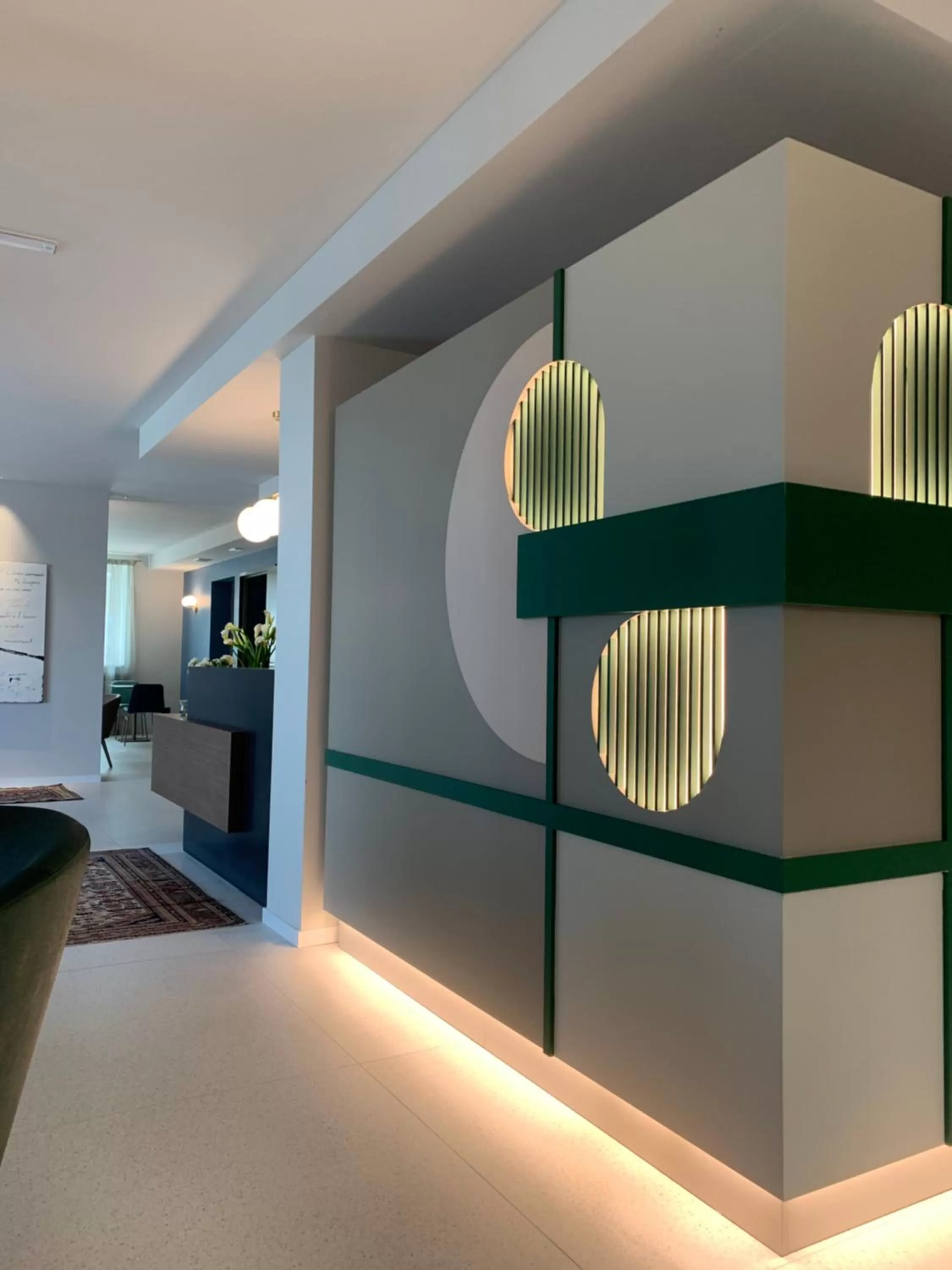 Living room in HT Hotel Trieste