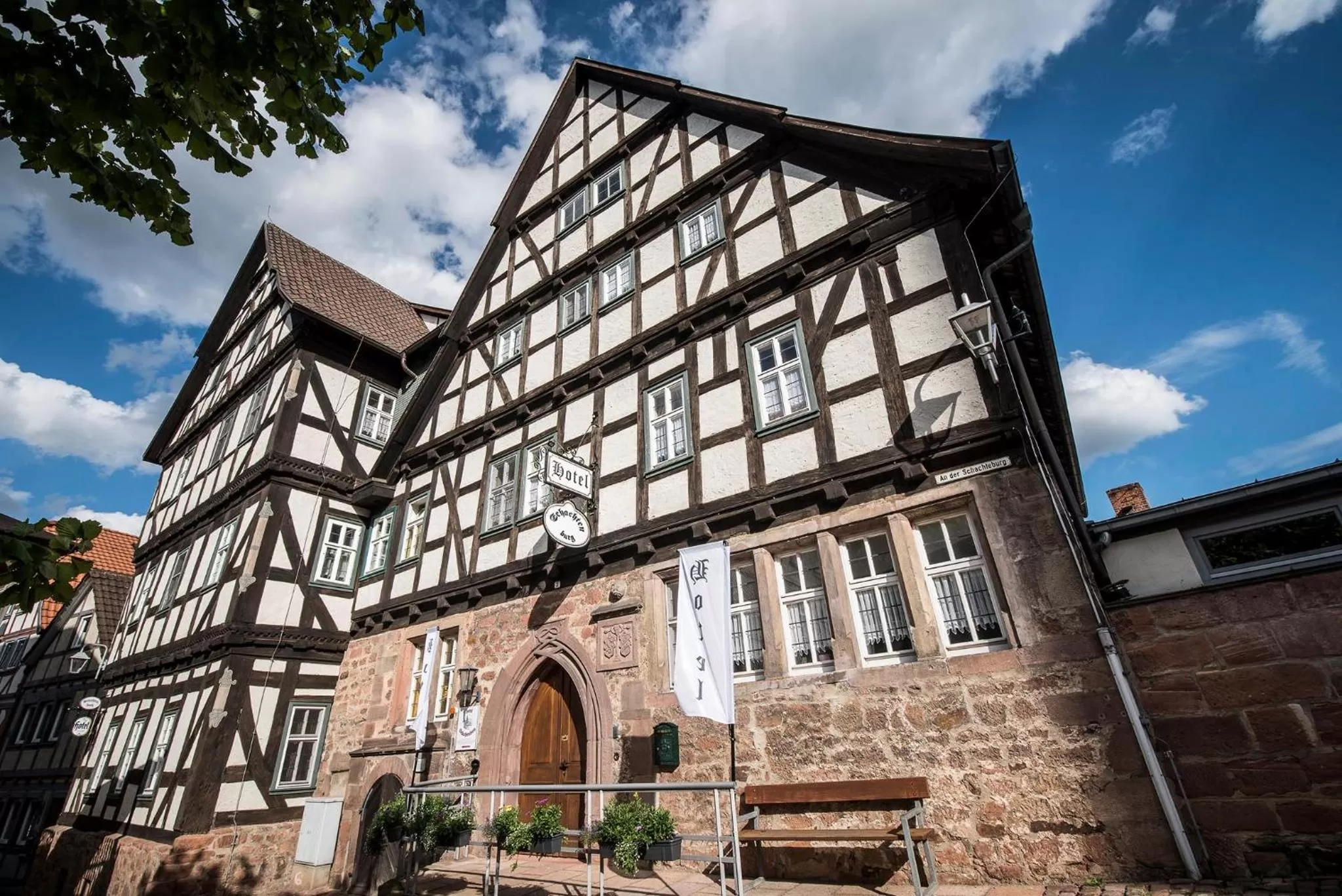 Property building in Hotel & Café Schachtenburg