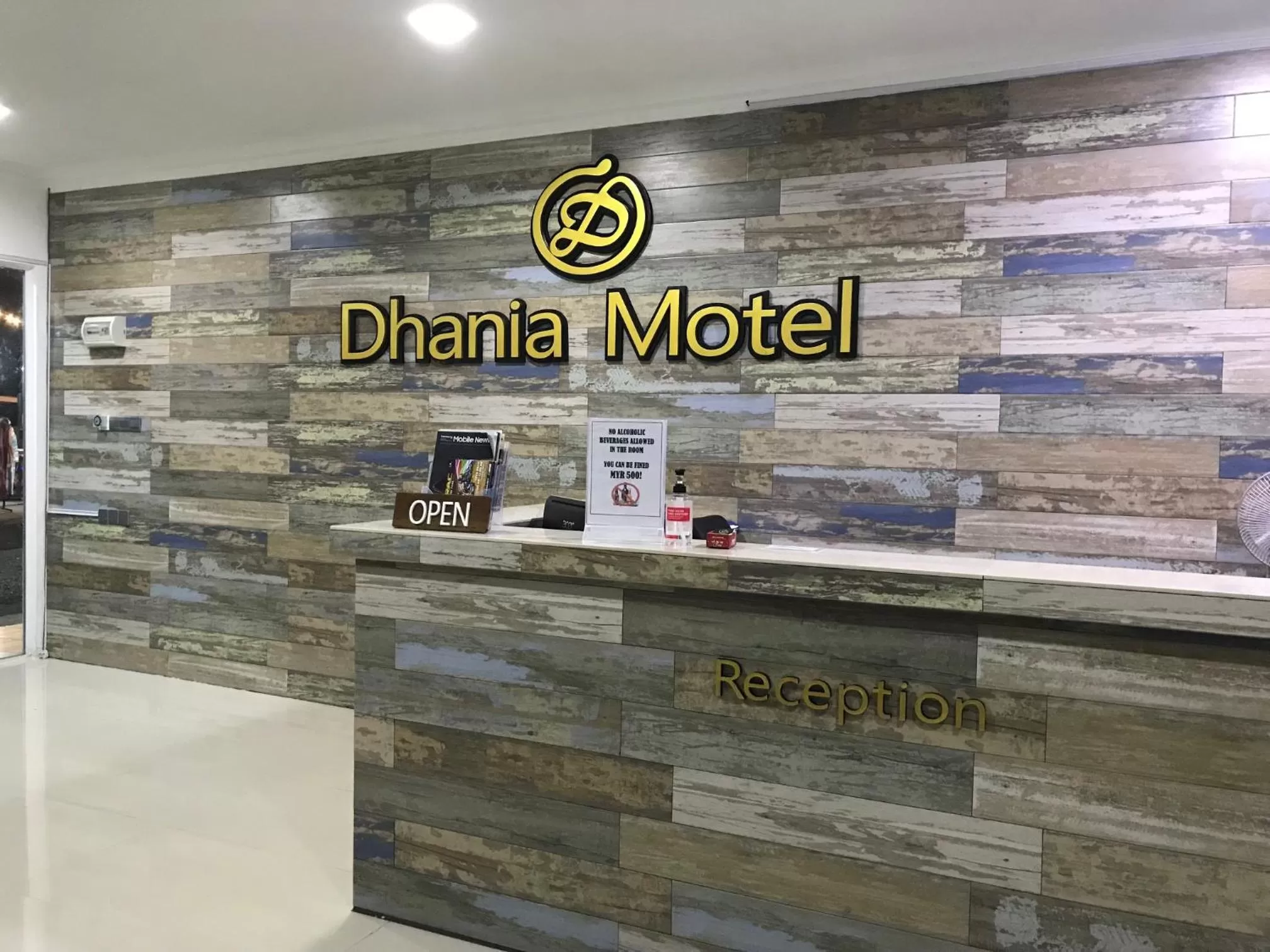 Property logo or sign in Dhania Cenang Beach Motel