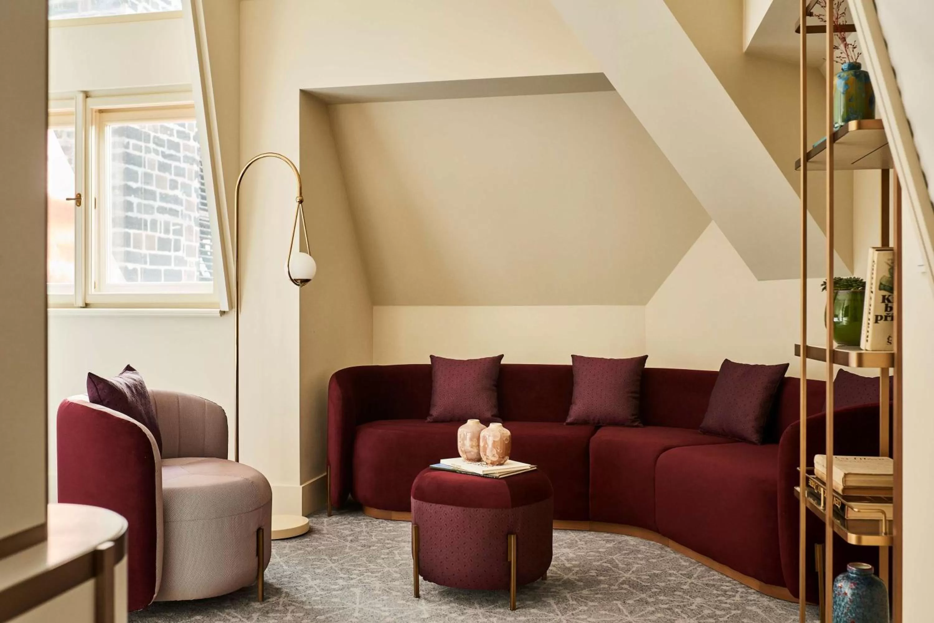 Bedroom in Andaz Prague, By Hyatt