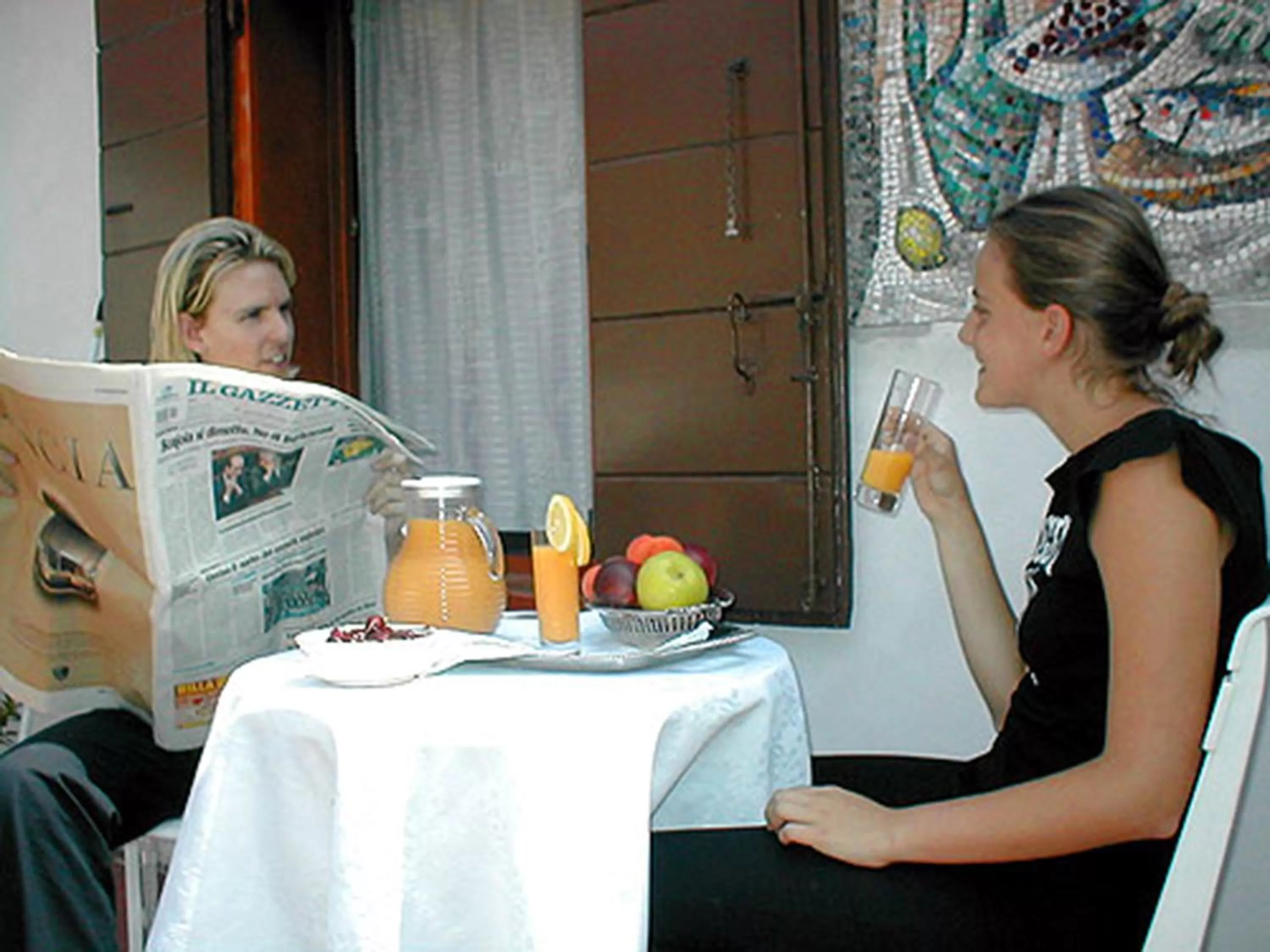 Small Double Room with Terrace in Hotel Da Bruno