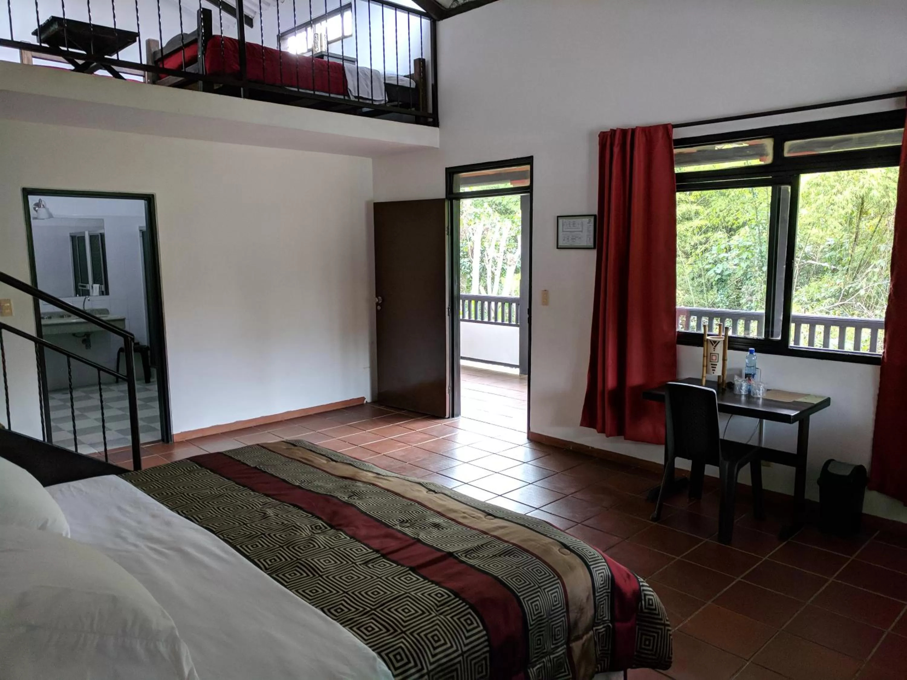 Bed in Hotel Huaka-yo