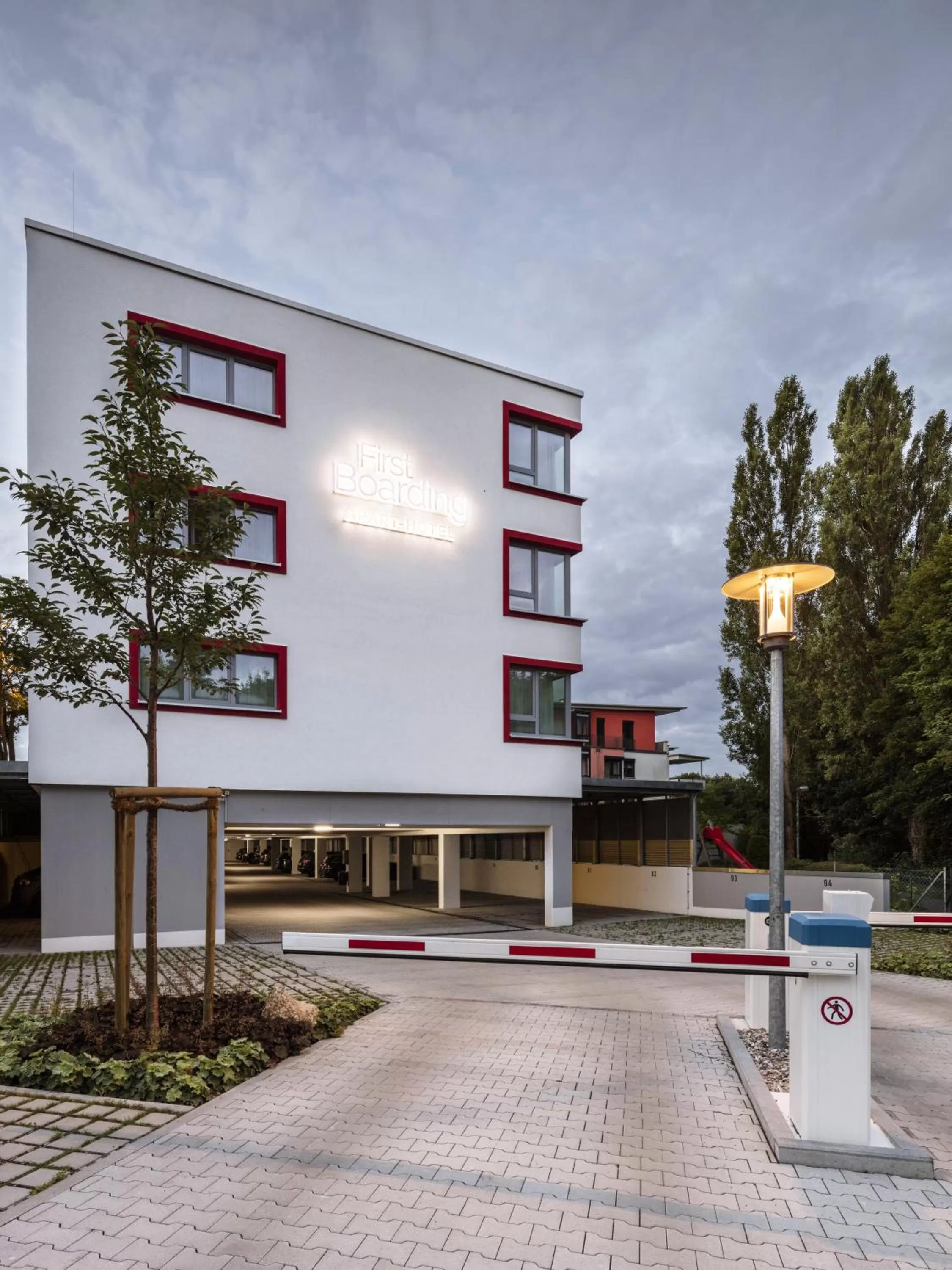 Property building in Apart-Hotel FirstBoarding Bayreuth