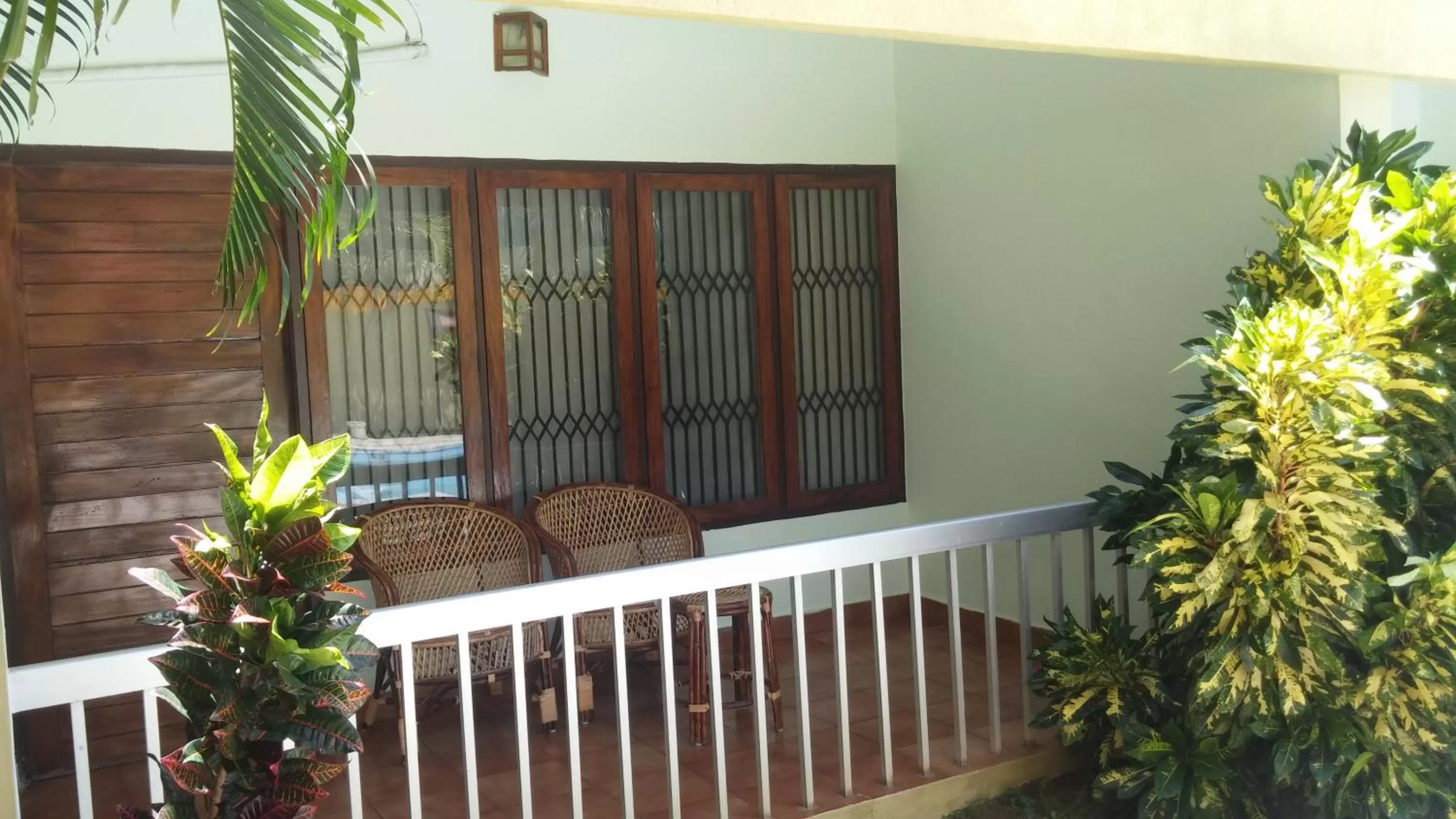 Balcony/Terrace in Hotel Thushara