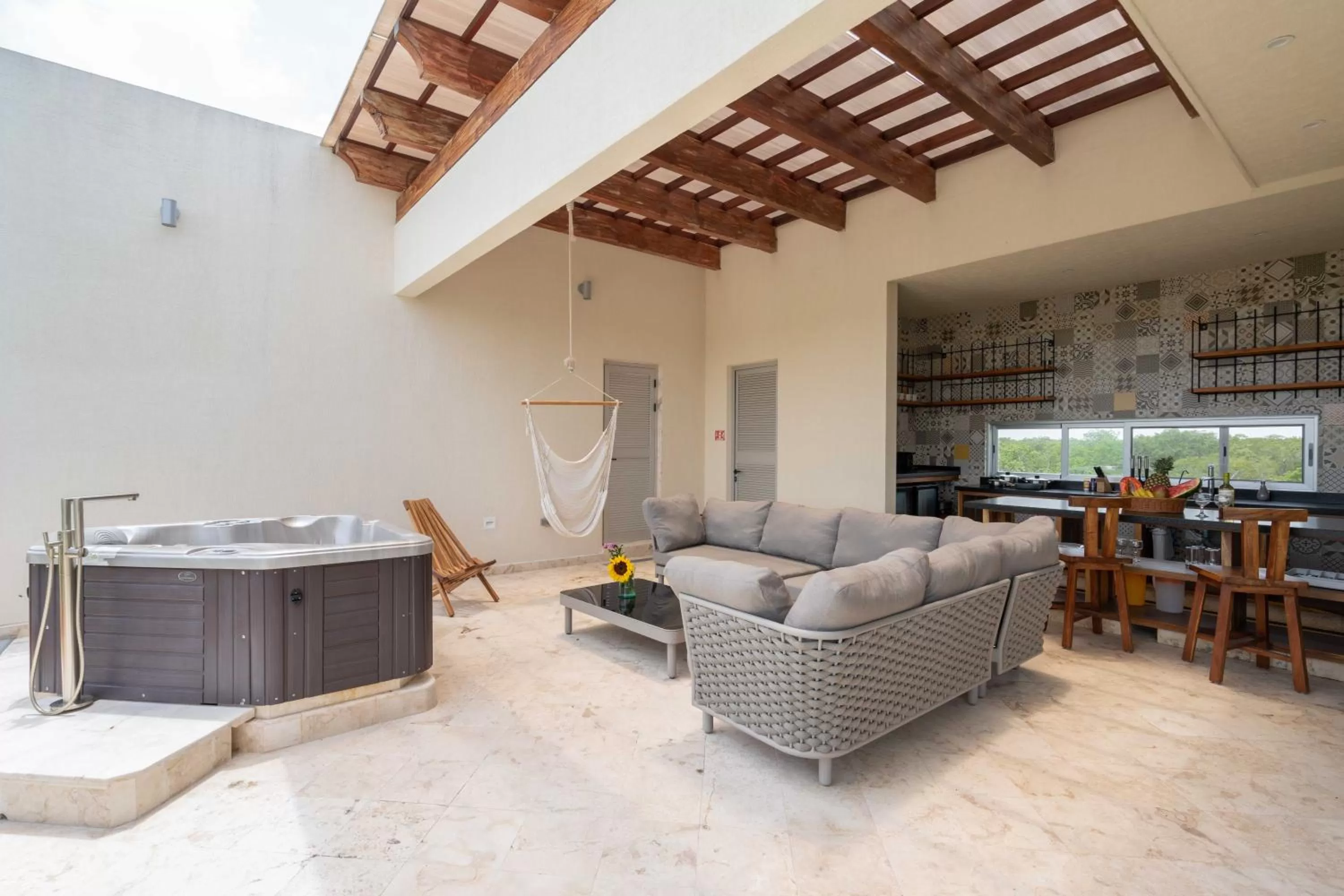 Bird's eye view in Valhalla Residences by Biwa