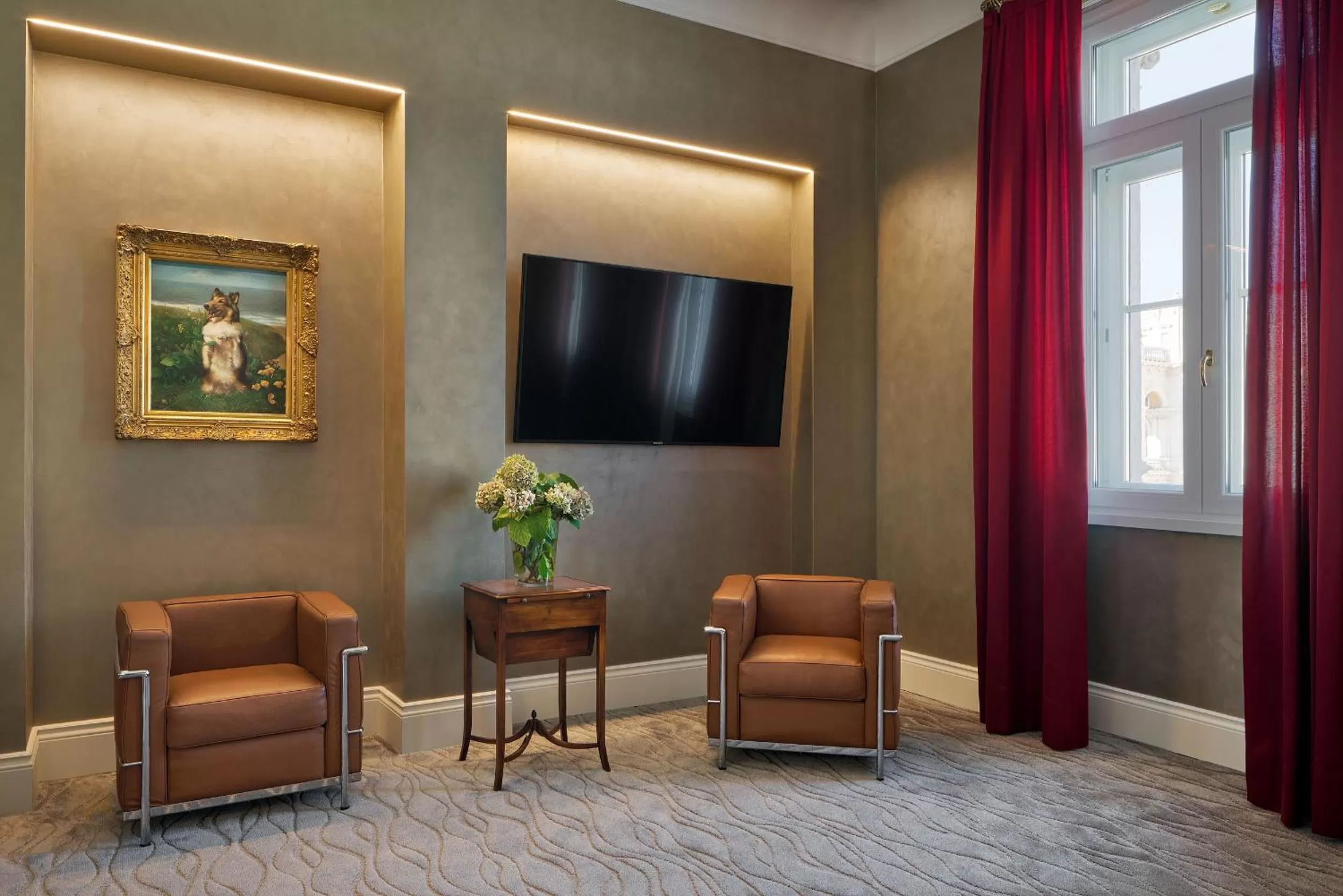 Photo of the whole room in Grand Hotel Duchi d'Aosta