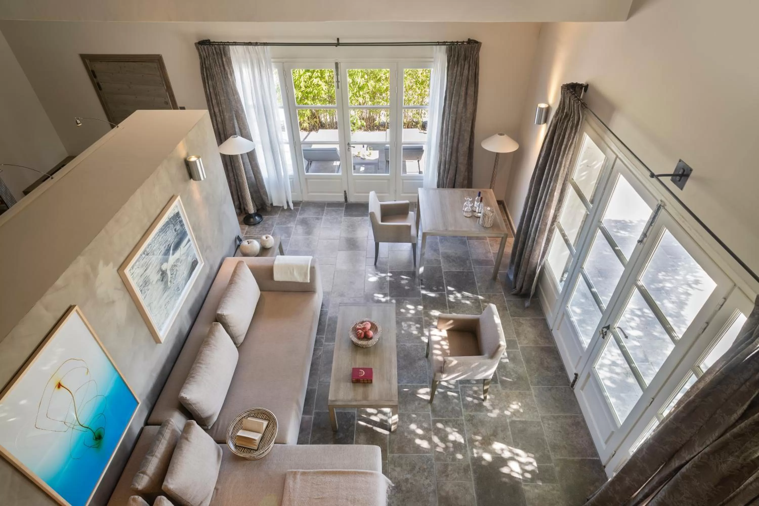 Seating area in Coquillade Provence - Relais & Châteaux