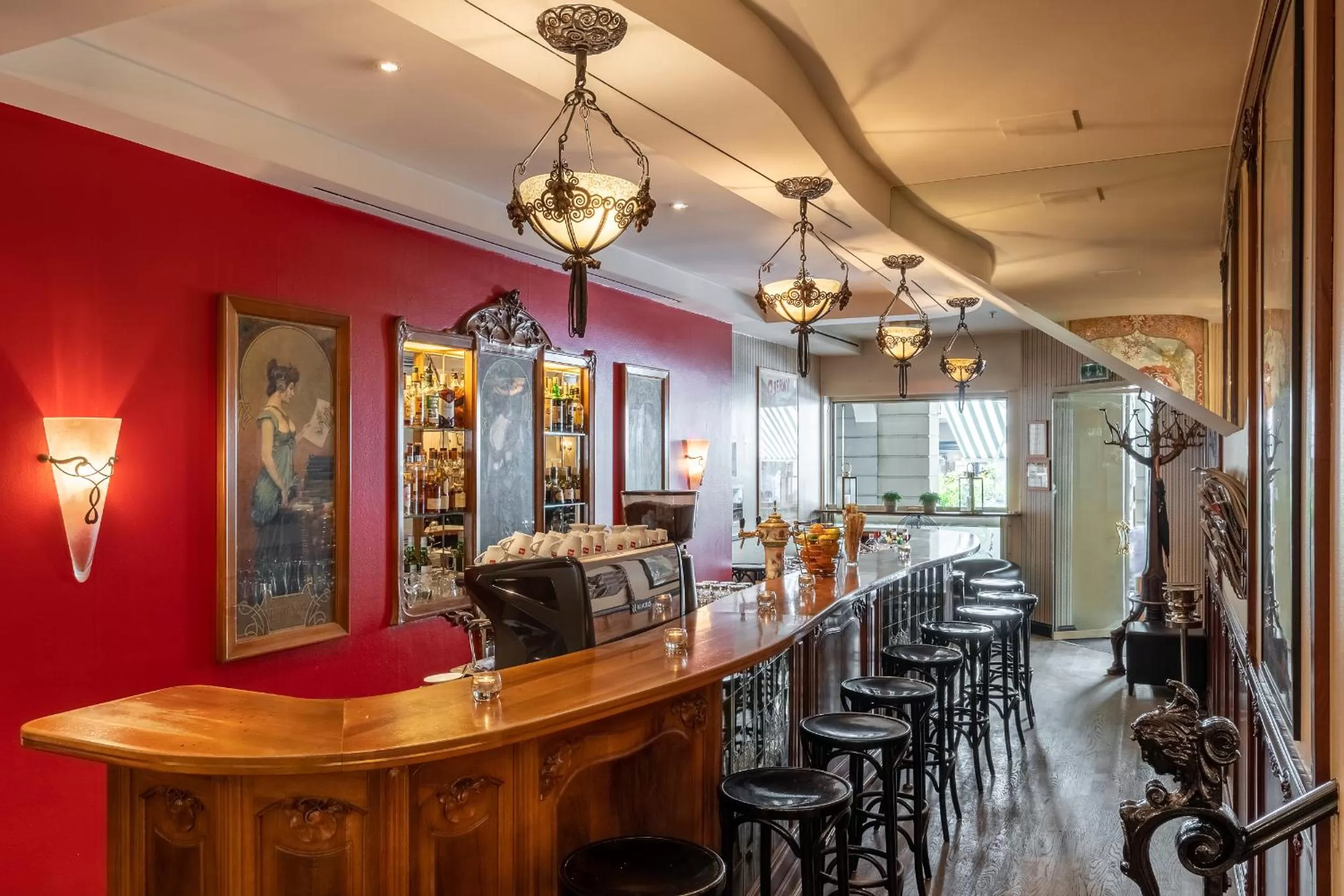 Lounge or bar in Boutique Hotel Belle Epoque